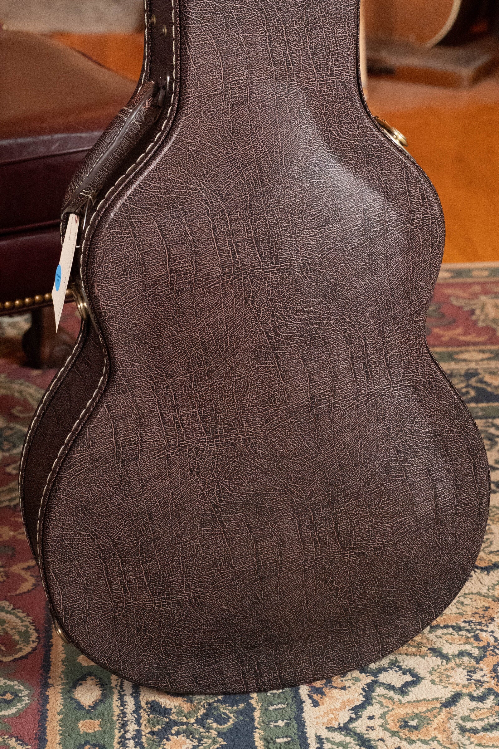 Bedell Classic Folk All Honduran Mahogany Antique Burst Orchestra Model Guitar w/Electronics #5009