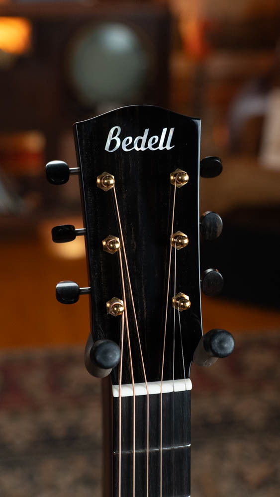 Bedell Special Edition Adirondack/Rosewood 14 Fret Tea-Burst Parlor Acoustic Guitar w/Wide Nut #4018