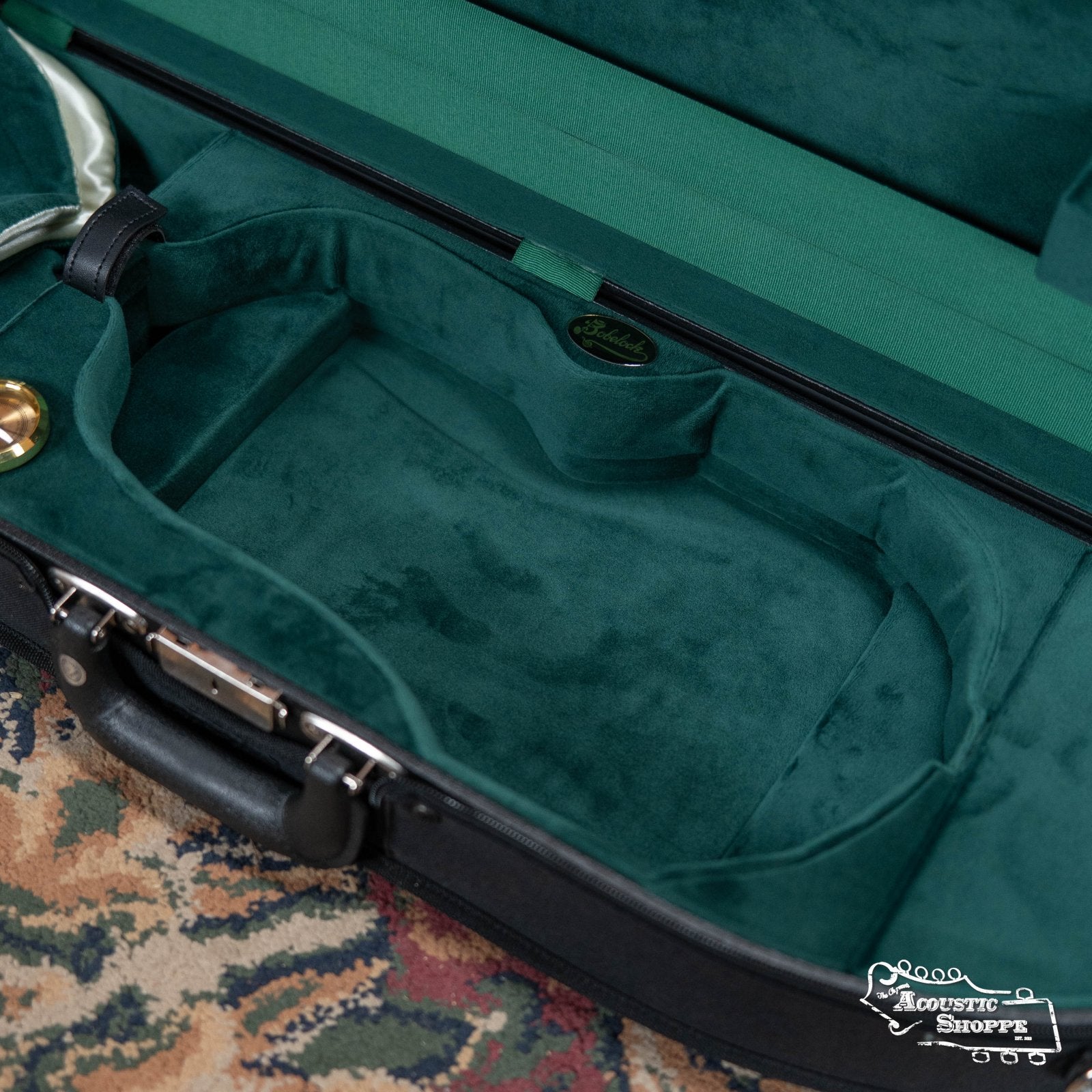 Bobelock Moon VN Velvet Green 4/4 Fiddle Case B1047VS-1-BKG