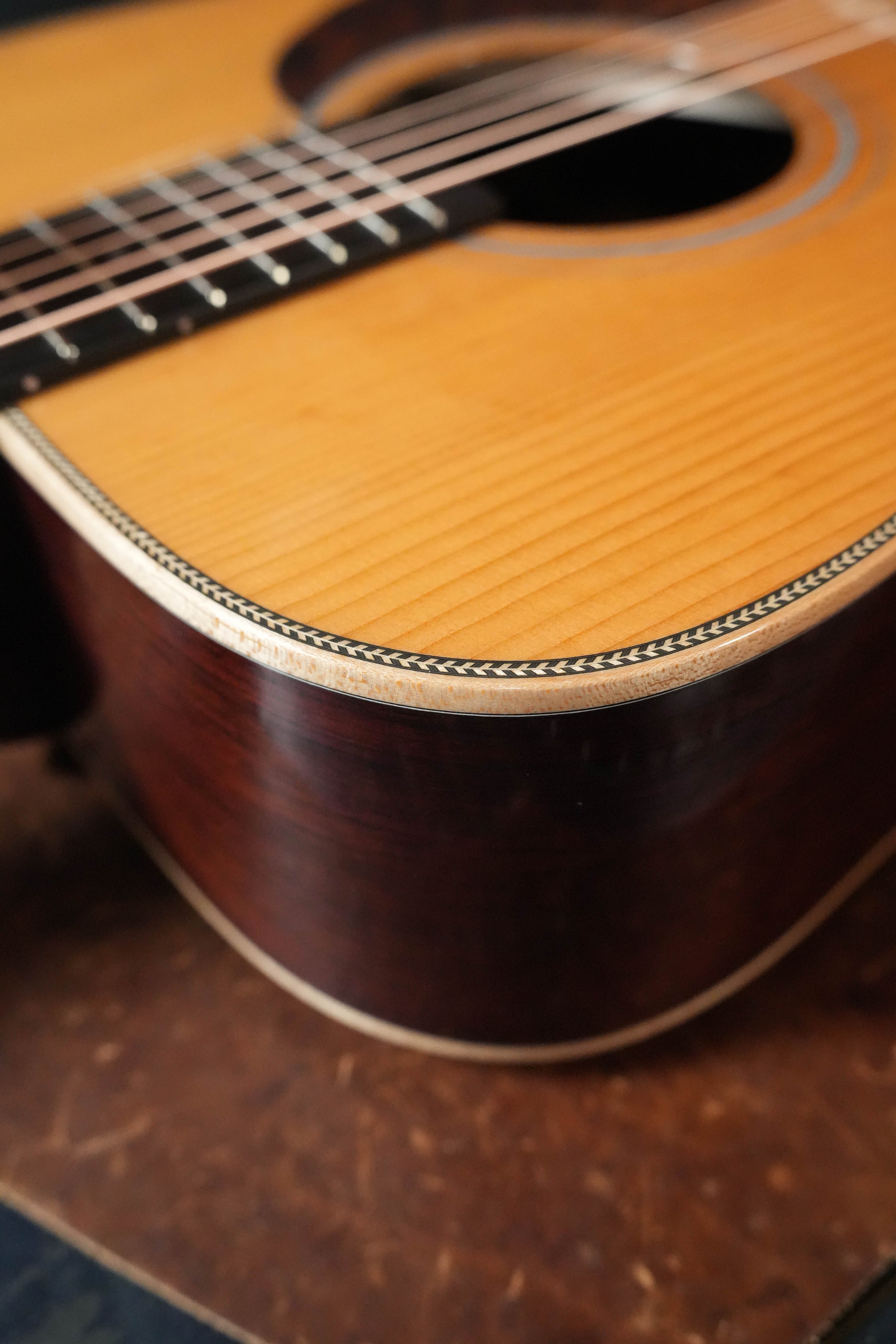 Boucher BG-152-G Adirondack/Rosewood Bluegrass Goose Dreadnought Acoustic Guitar #1098