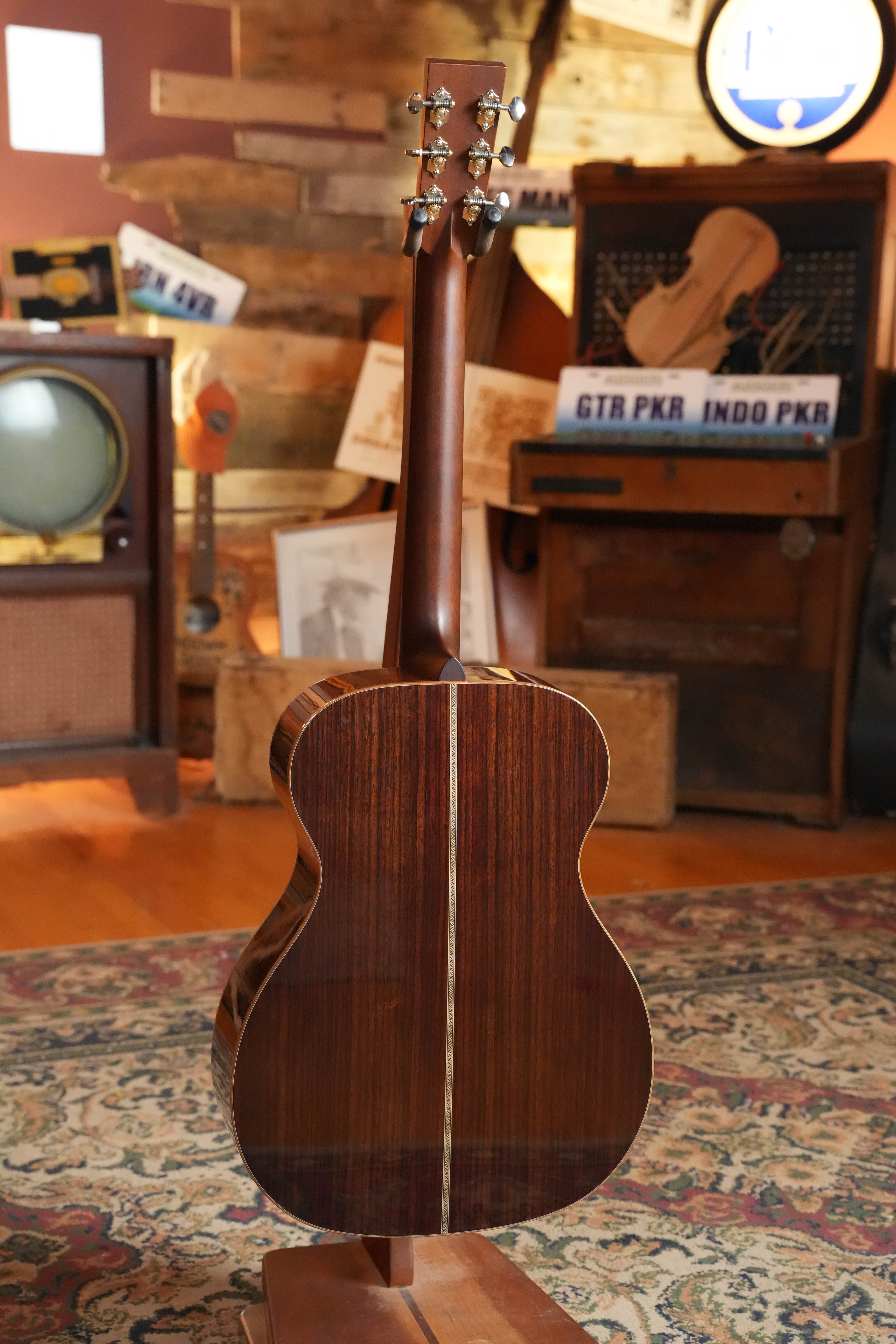 Boucher BG-51-GM Torrefied Adirondack/Rosewood Bluegrass Goose Gold and Masterworks Package Dreadnought Acoustic Guitar #1093