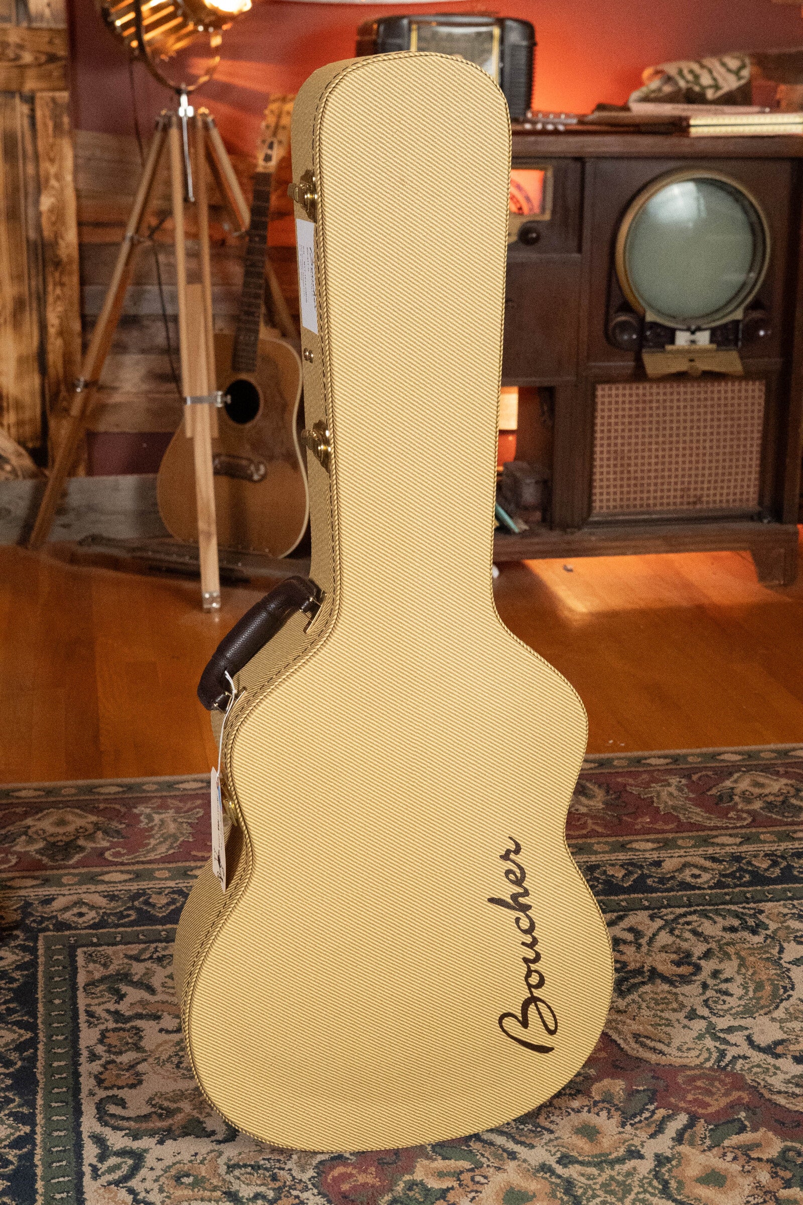 Boucher BG-41T-G Bluegrass Goose Series *ALL* Torrefied Adirondack/Mahogany OM Gold Pack Acoustic Guitar #1013