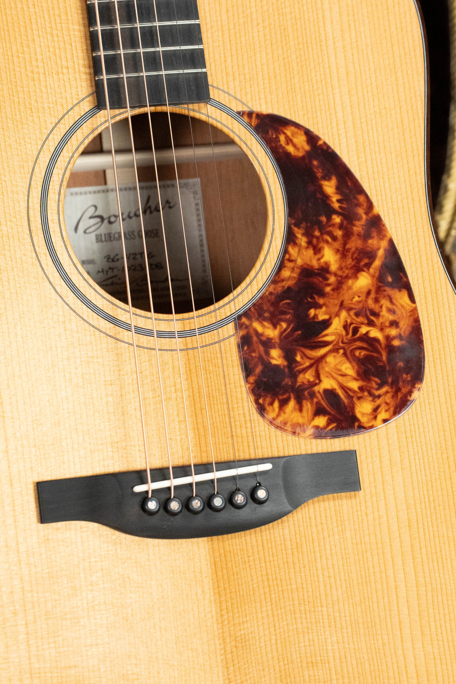 Boucher BG-42T-G Bluegrass Goose Series *ALL* Torrefied Master Grade Adirondack/Mahogany Dreadnought Gold Pack Acoustic Guitar #1023