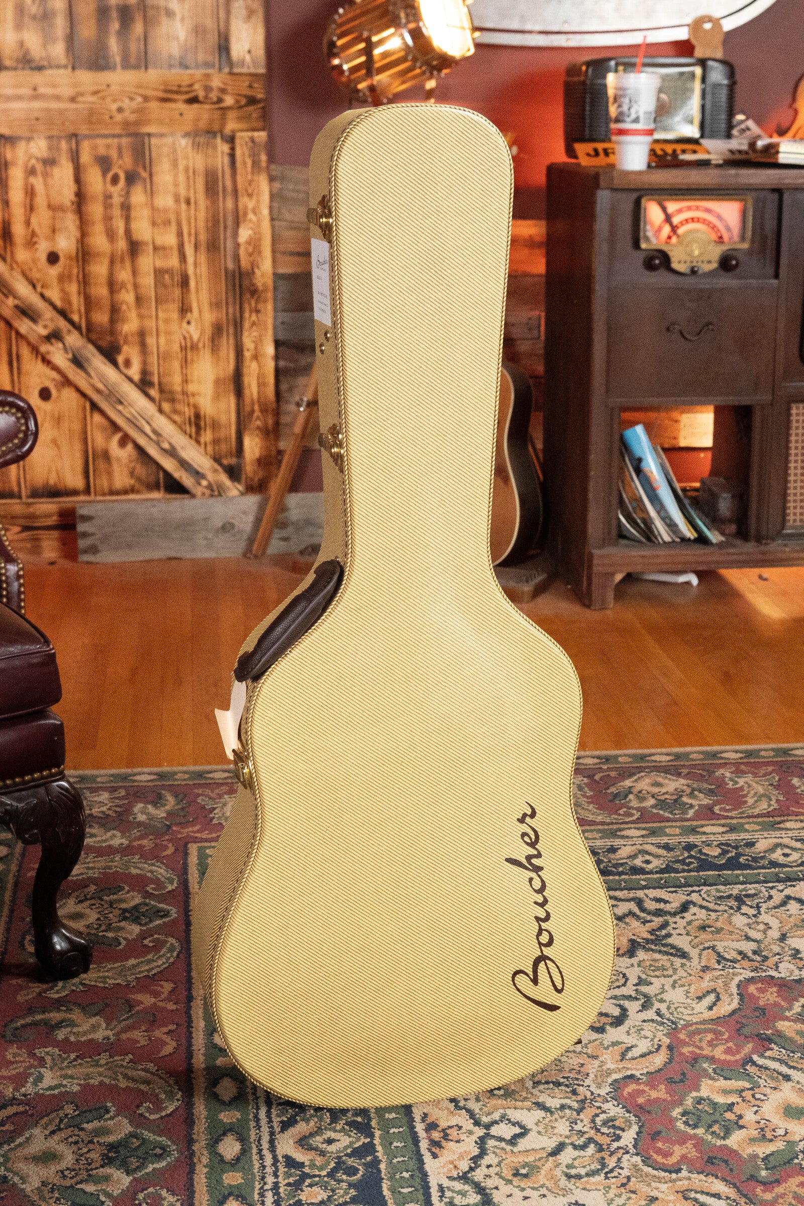 Boucher BG-42T-G Bluegrass Goose Series *ALL* Torrefied Master Grade Adirondack/Mahogany Dreadnought Gold Pack Acoustic Guitar #1023