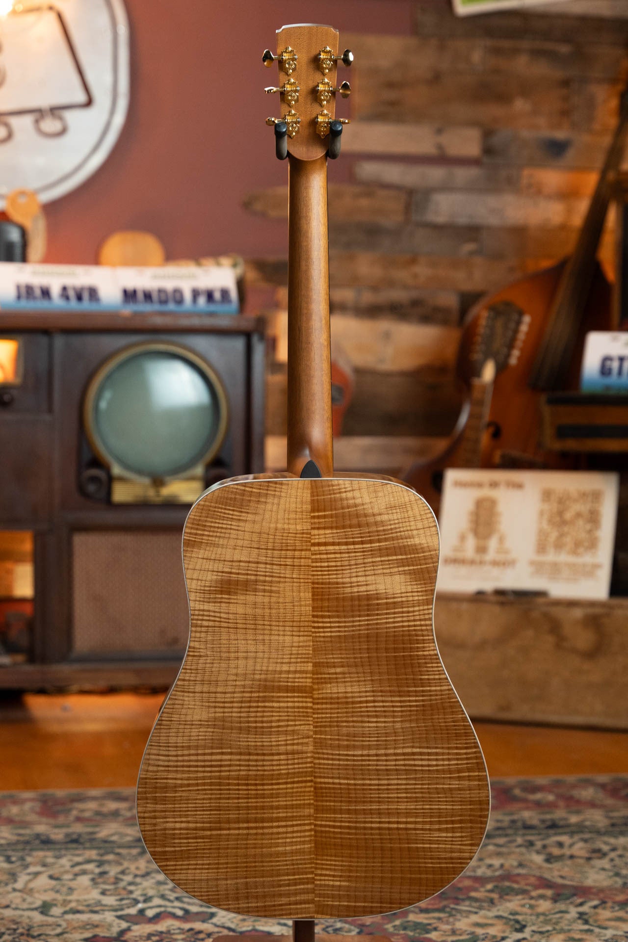 Boucher GR-SG-162T Grande Reserve Torrefied Red Spruce/Flamed Maple Dreadnought Acoustic Guitar #1037