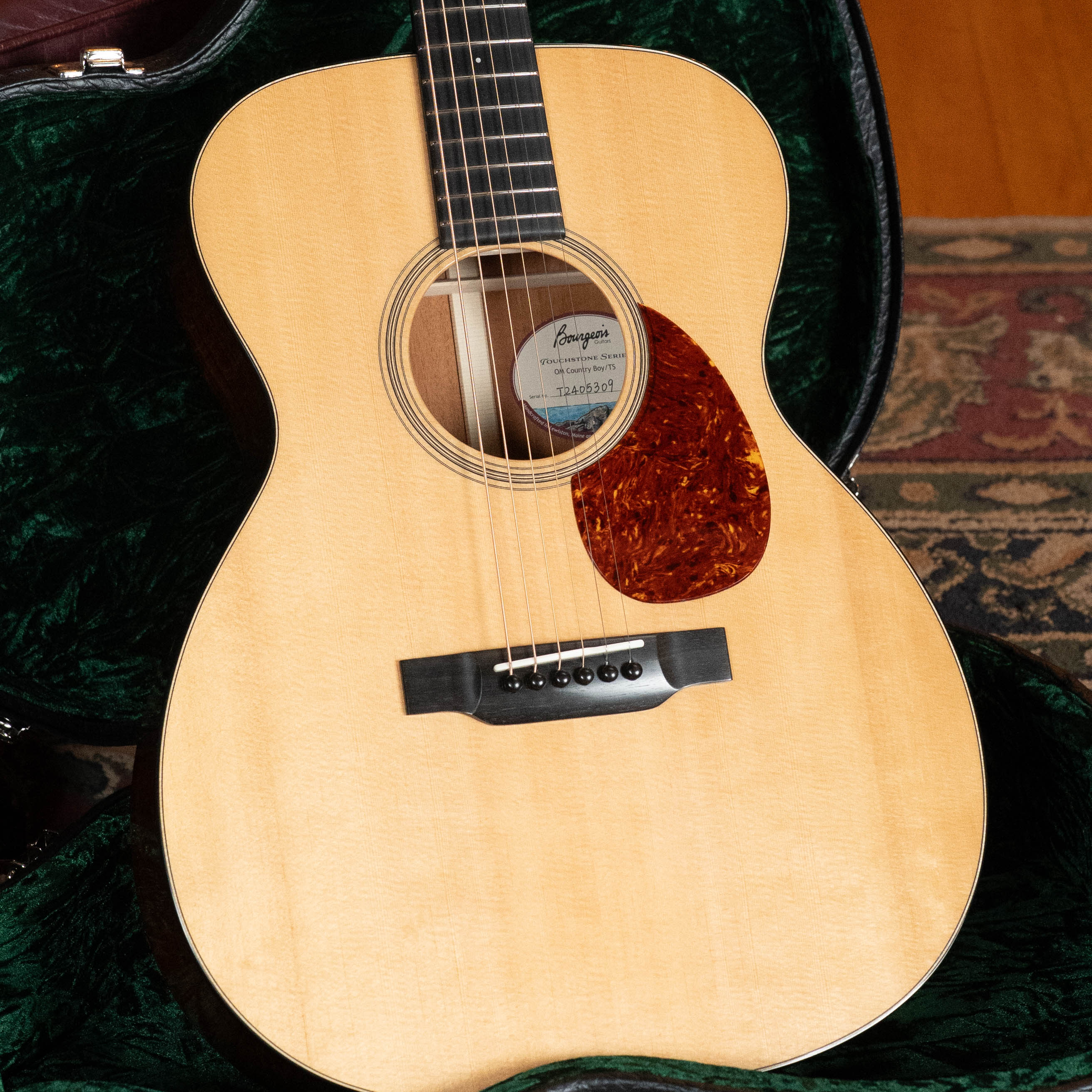 Bourgeois Country Boy Touchstone Series Sitka/Mahogany Orchestra Model Acoustic Guitar #5309