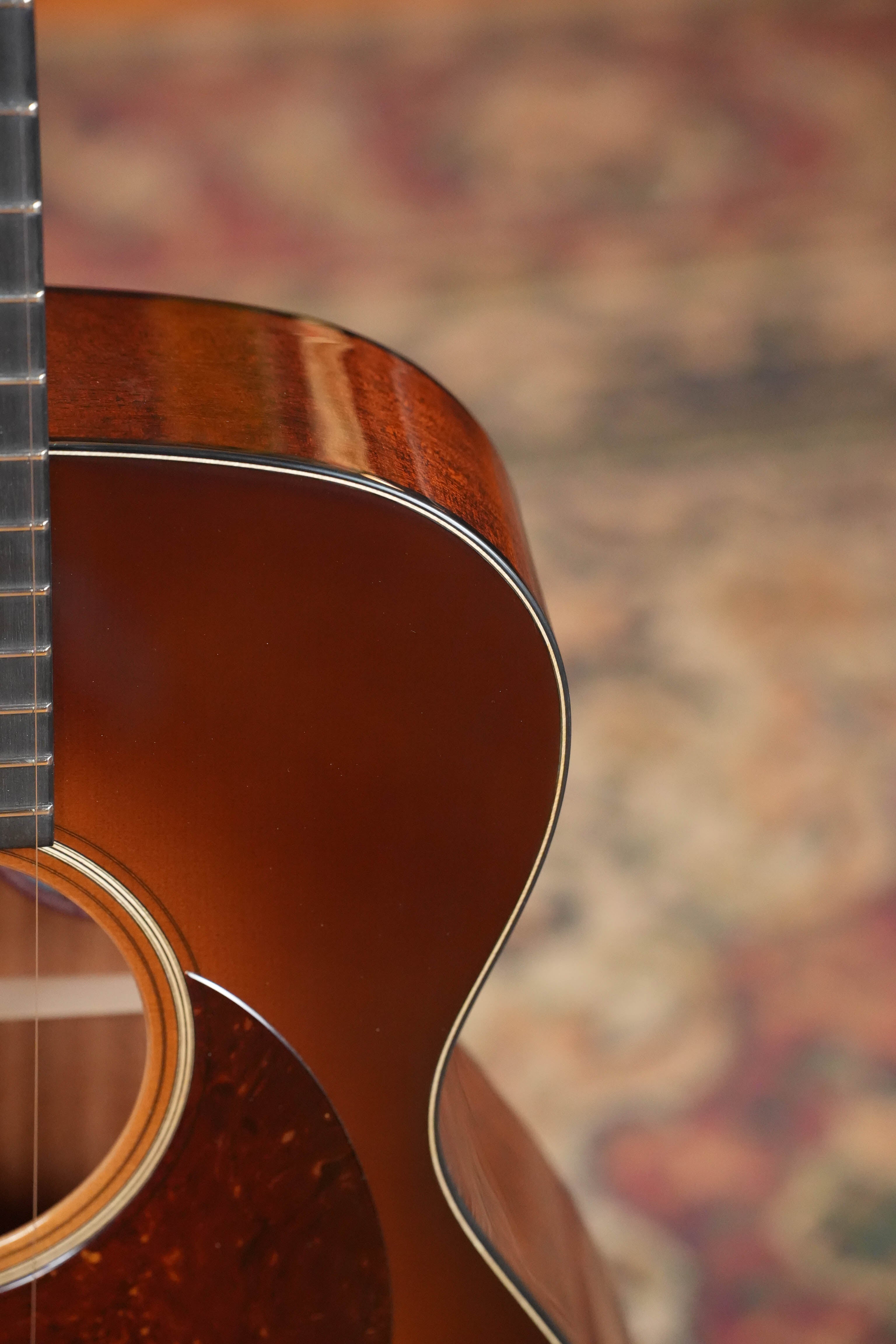 Bourgeois Country Boy Touchstone Series Sitka/Mahogany Sunburst Orchestra Model Acoustic Guitar #0252