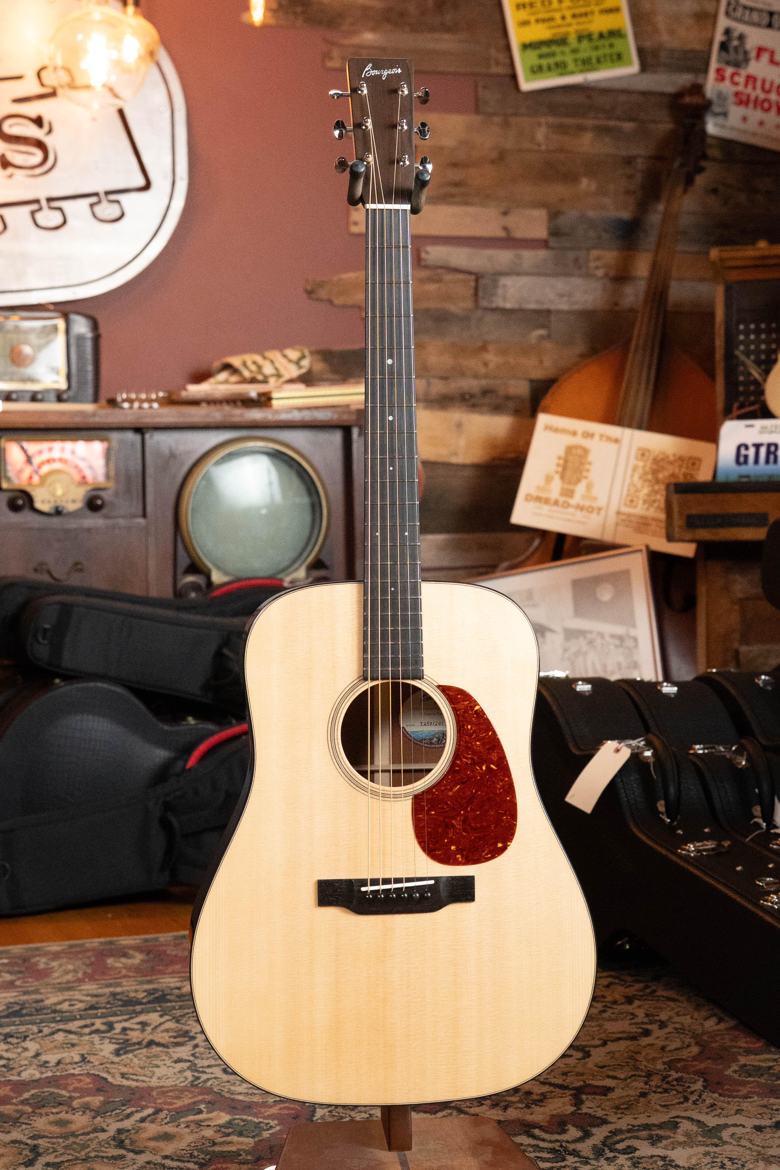 Bourgeois Country Boy Touchstone Series Torrefied Sitka/Mahogany Dreadnought Acoustic Guitar #1201