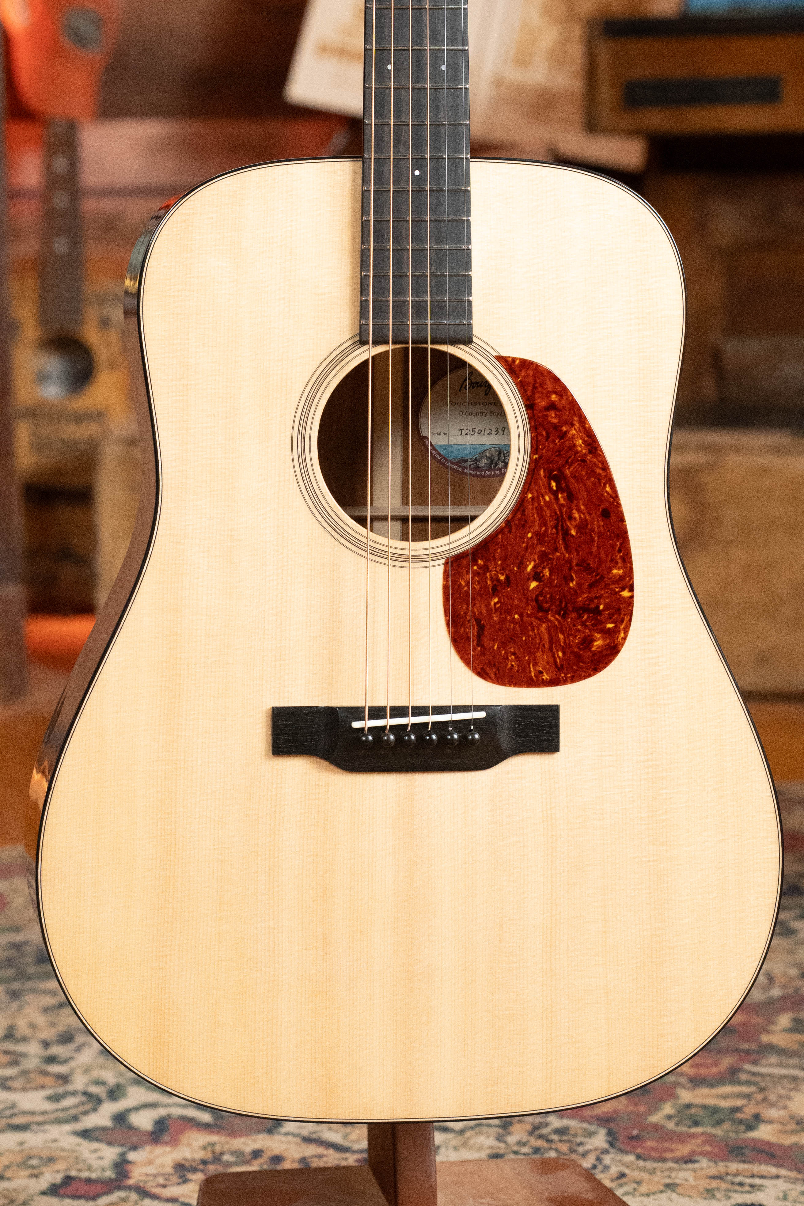 Bourgeois Country Boy Touchstone Series Torrefied Sitka/Mahogany Dreadnought Acoustic Guitar #1239