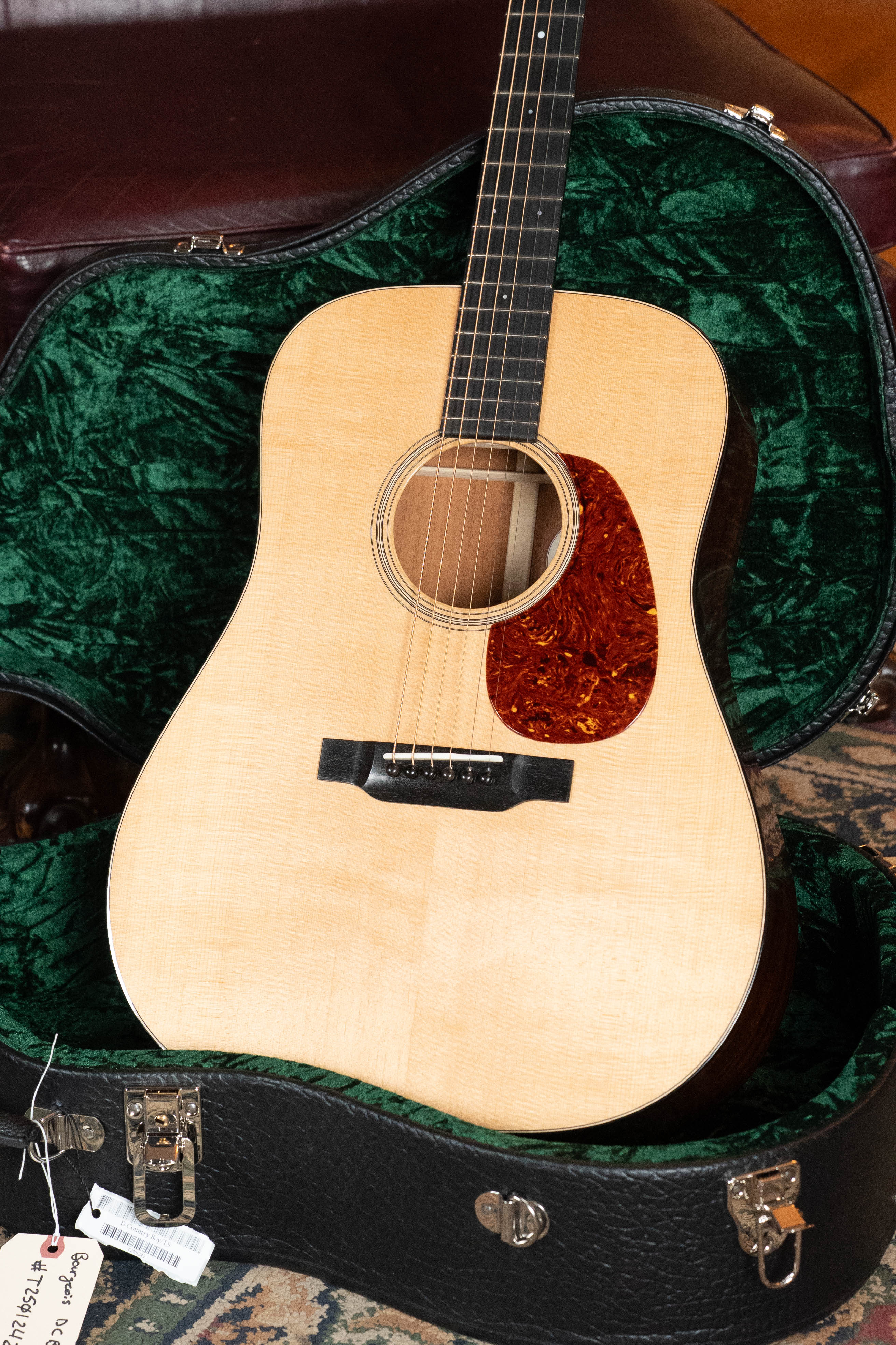 Bourgeois Country Boy Touchstone Series Torrefied Sitka/Mahogany Dreadnought Acoustic Guitar #1242