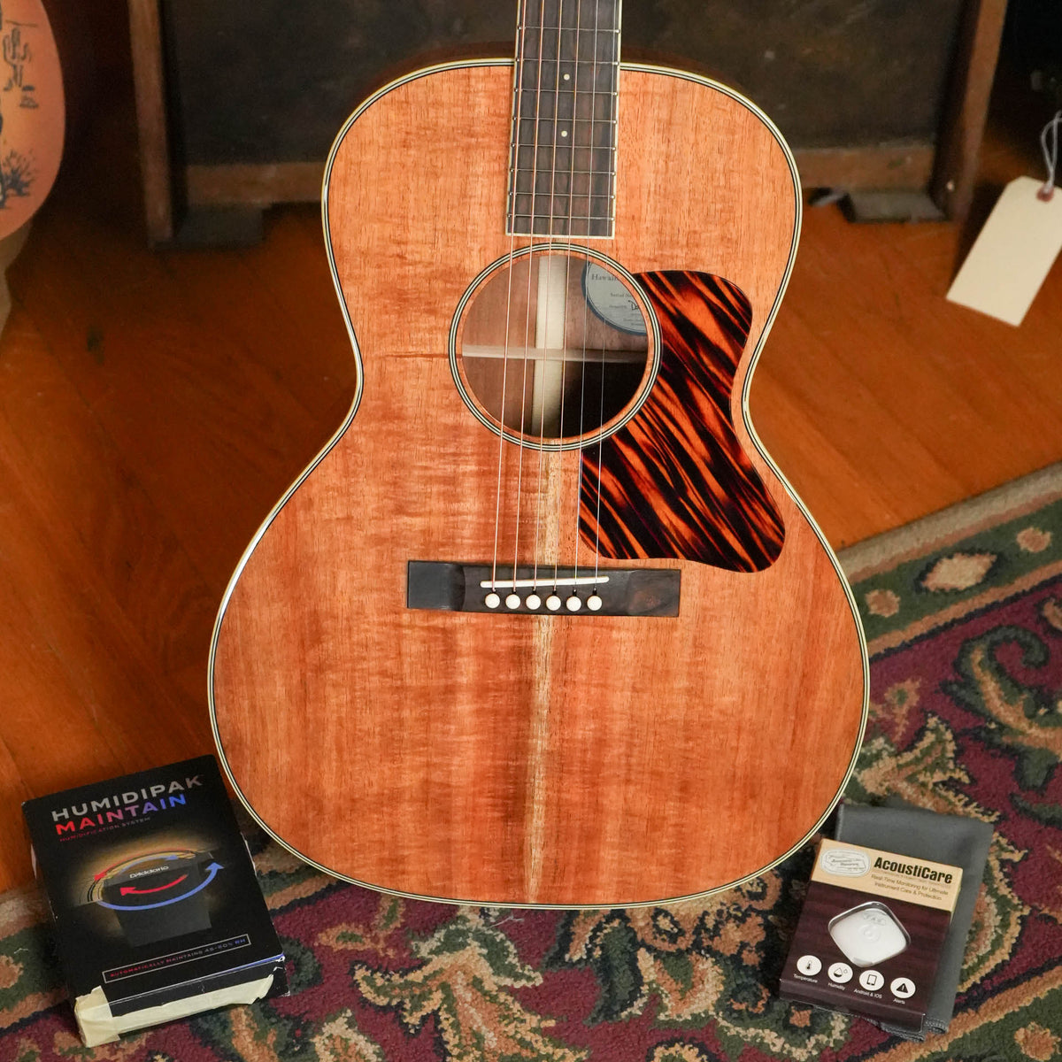 Bourgeois Downeast Hawaiian Bourgeois Blues Series All Koa LDB Acoustic Guitar #6221