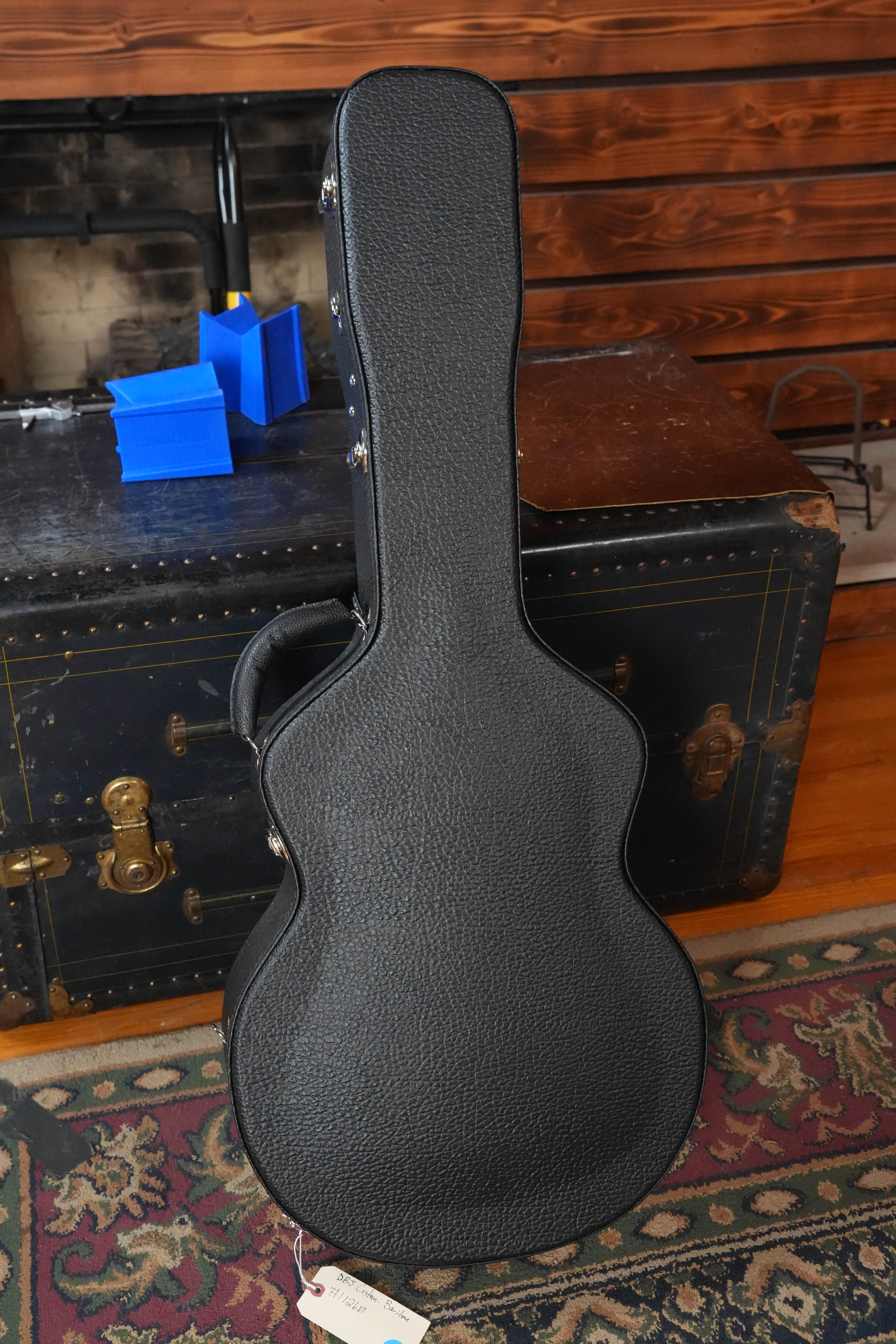 Bourgeois Legacy Series The Champ Adirondack/Walnut Baritone Custom Jumbo Acoustic Guitar #1260