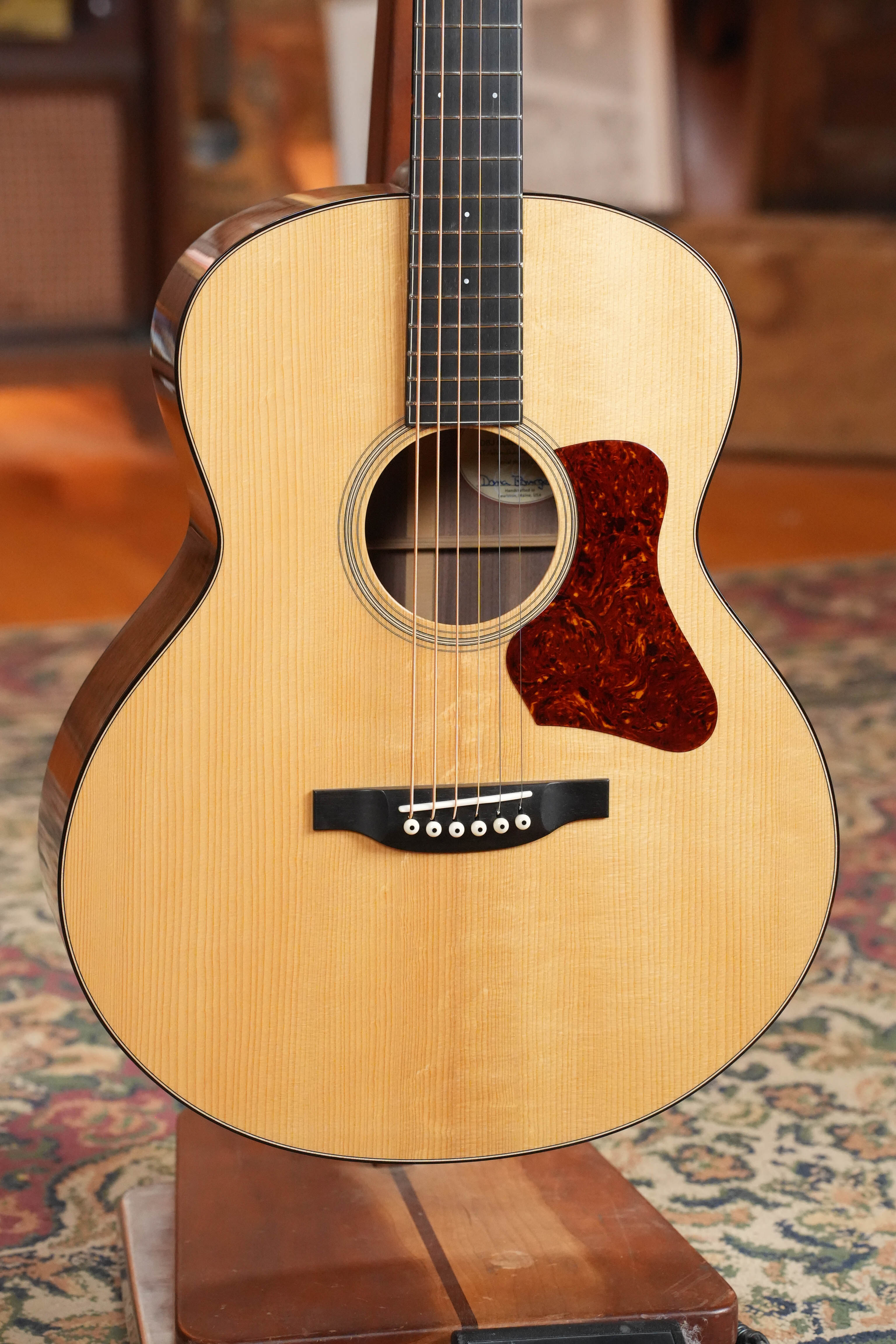 Bourgeois Legacy Series The Champ Adirondack/Walnut Baritone Custom Jumbo Acoustic Guitar #1260