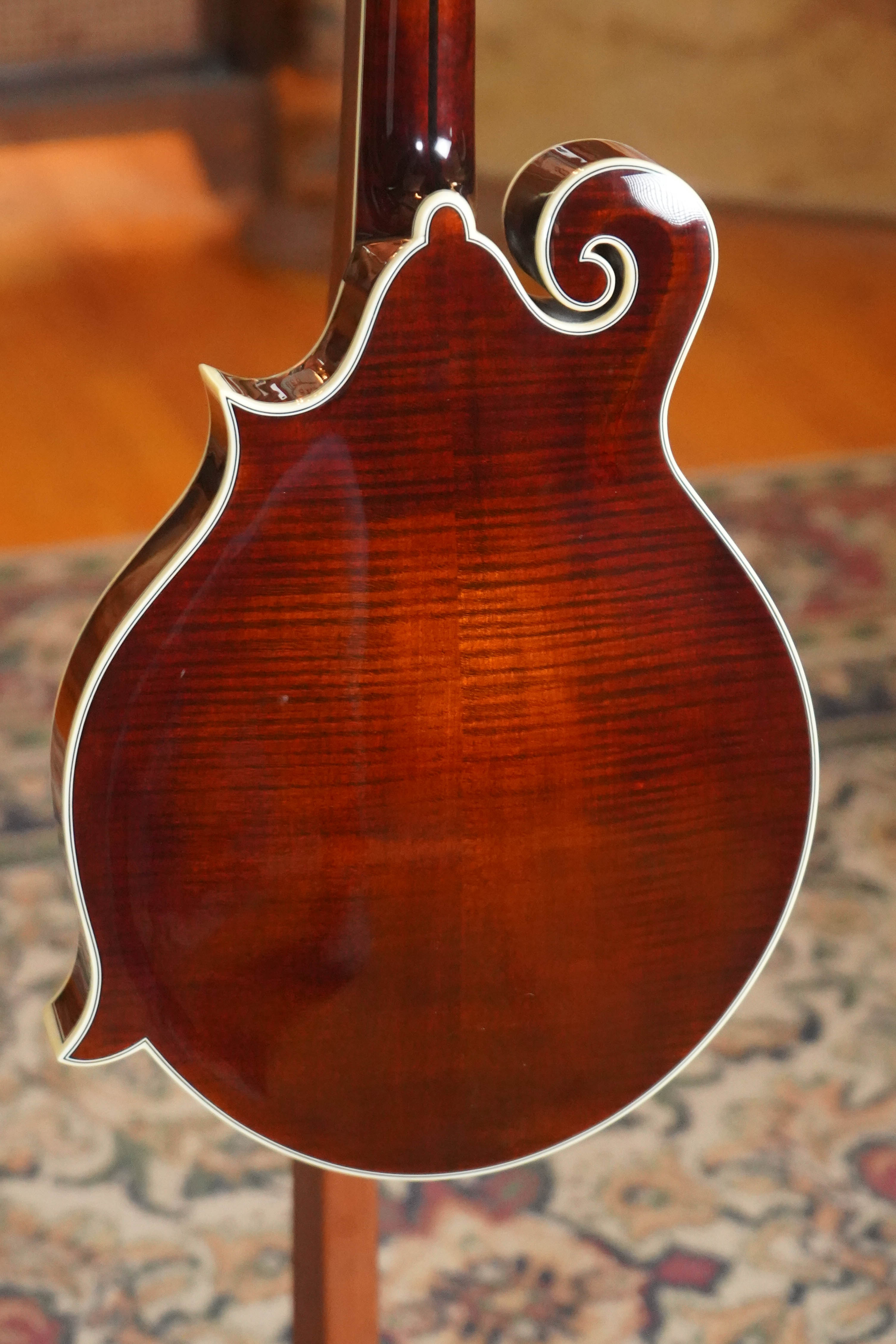 Bourgeois M5-F-BT Aged-Tone Finish Black Top F-Style Mandolin #6112