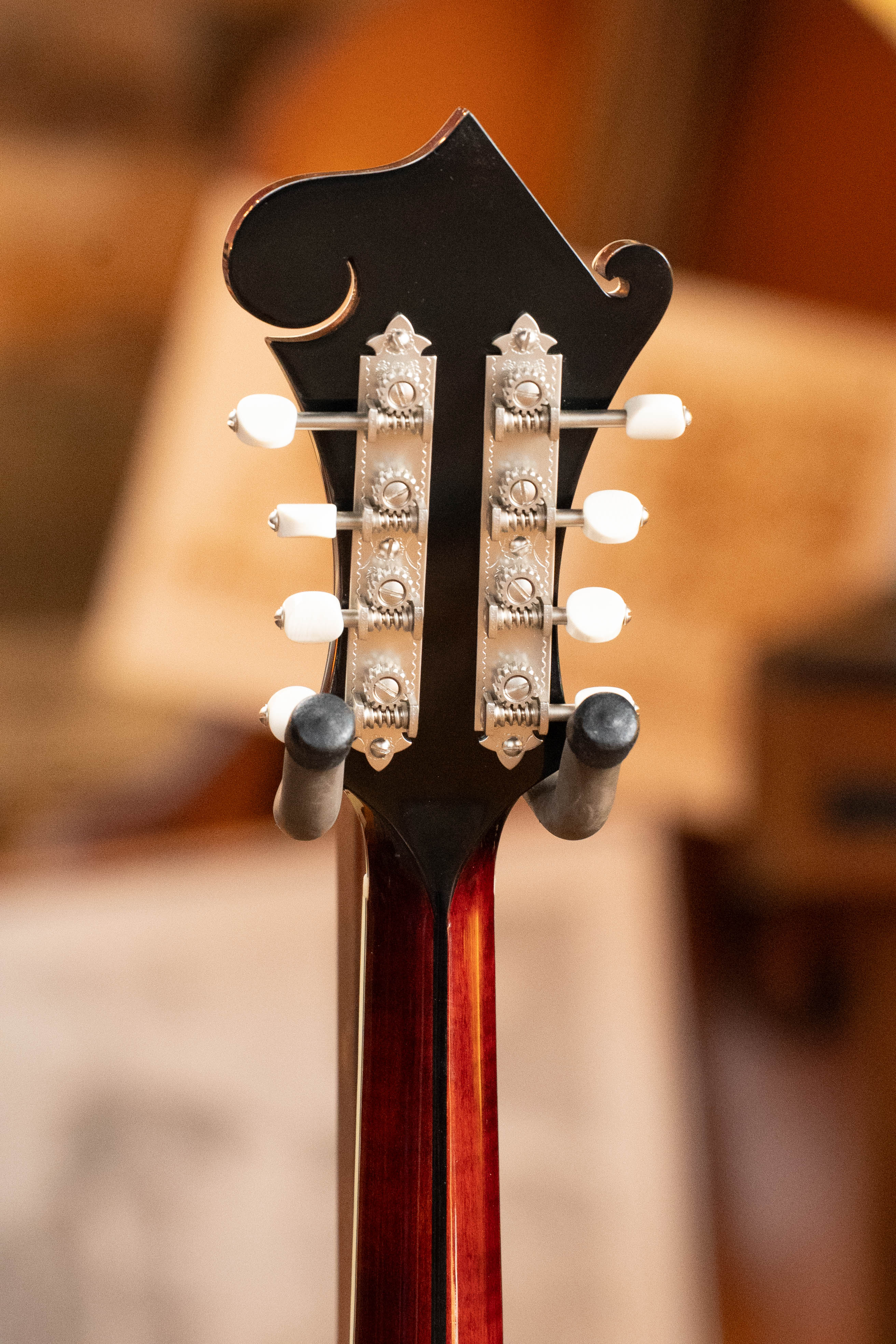 Bourgeois M5-F-CR Aged-Tone Adirondack/Maple Cordovan Red F-Style Mandolin #2139