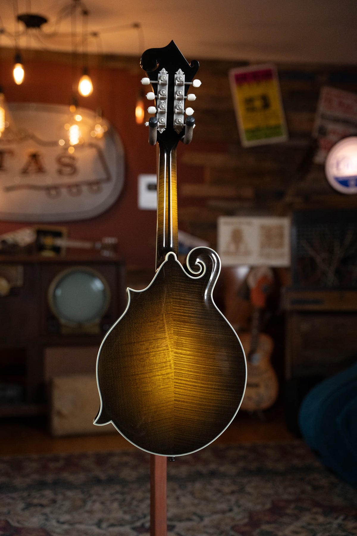 Bourgeois M5-F-SB Sunburst F-Style Mandolin #7118
