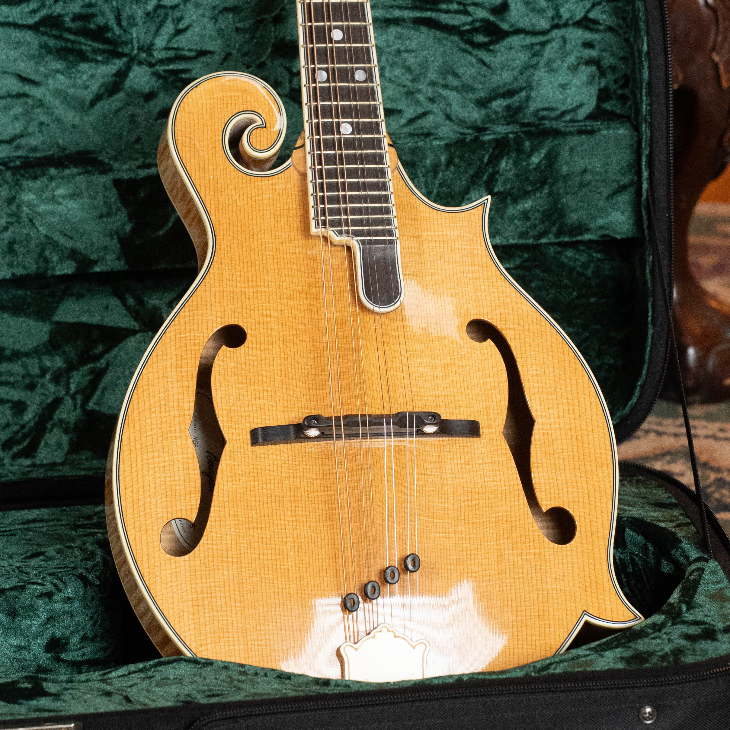 Bourgeois M5-F Aged-Tone Adirondack/Maple F-Style Mandolin #4105