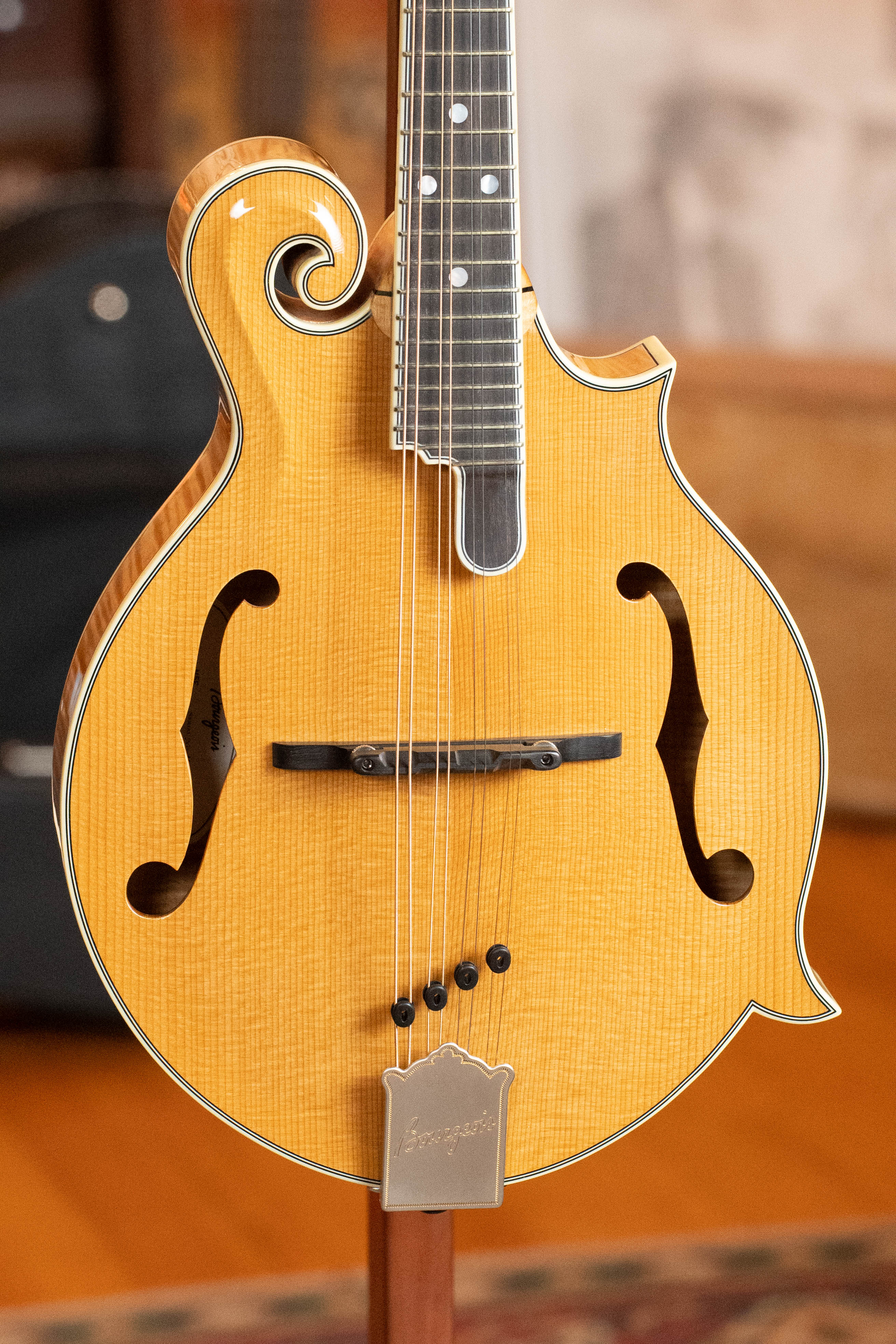 Bourgeois M5-F Aged-Tone Adirondack/Maple F-Style Mandolin #4105