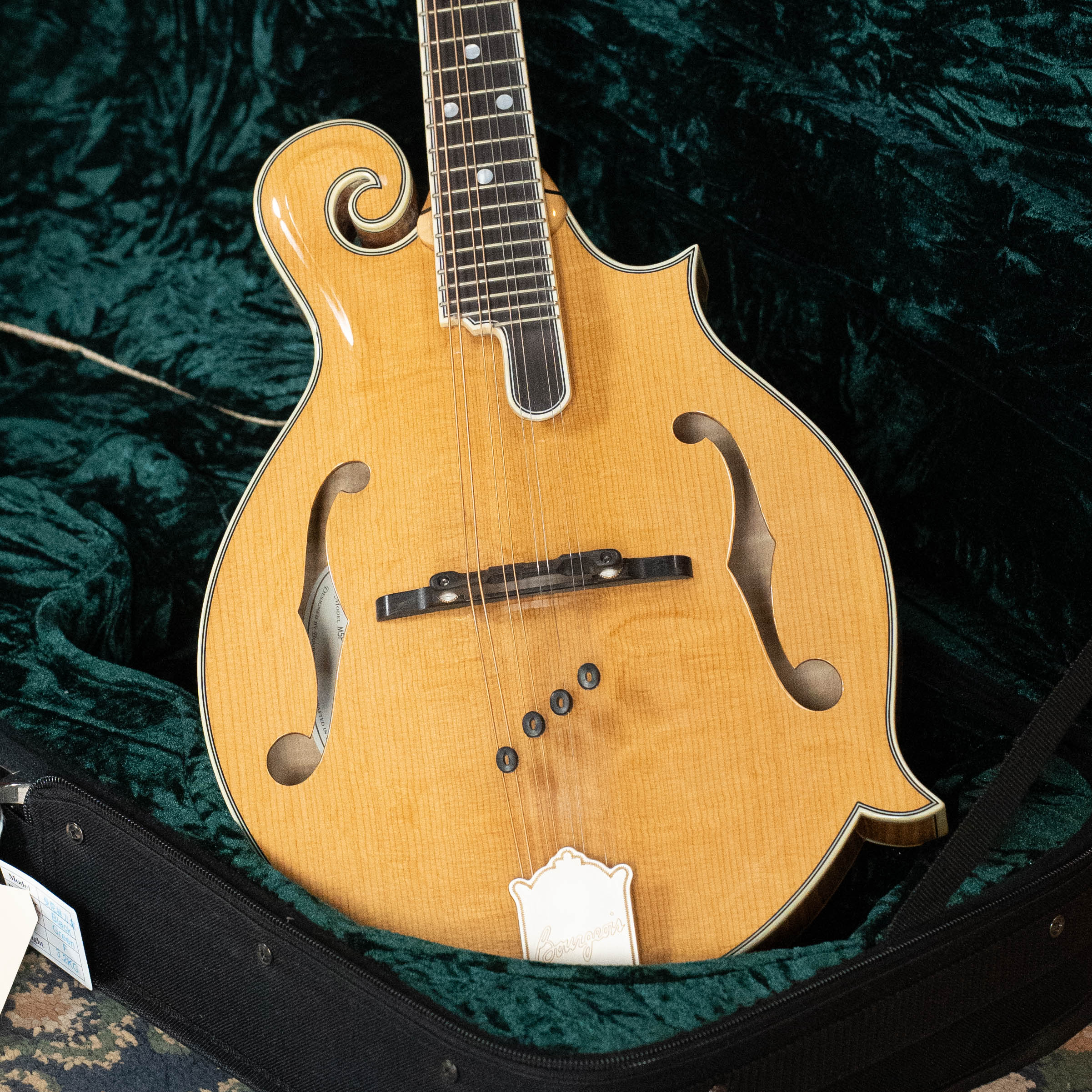 Bourgeois M5-F Aged-Tone Adirondack/Maple F-Style Mandolin #6127