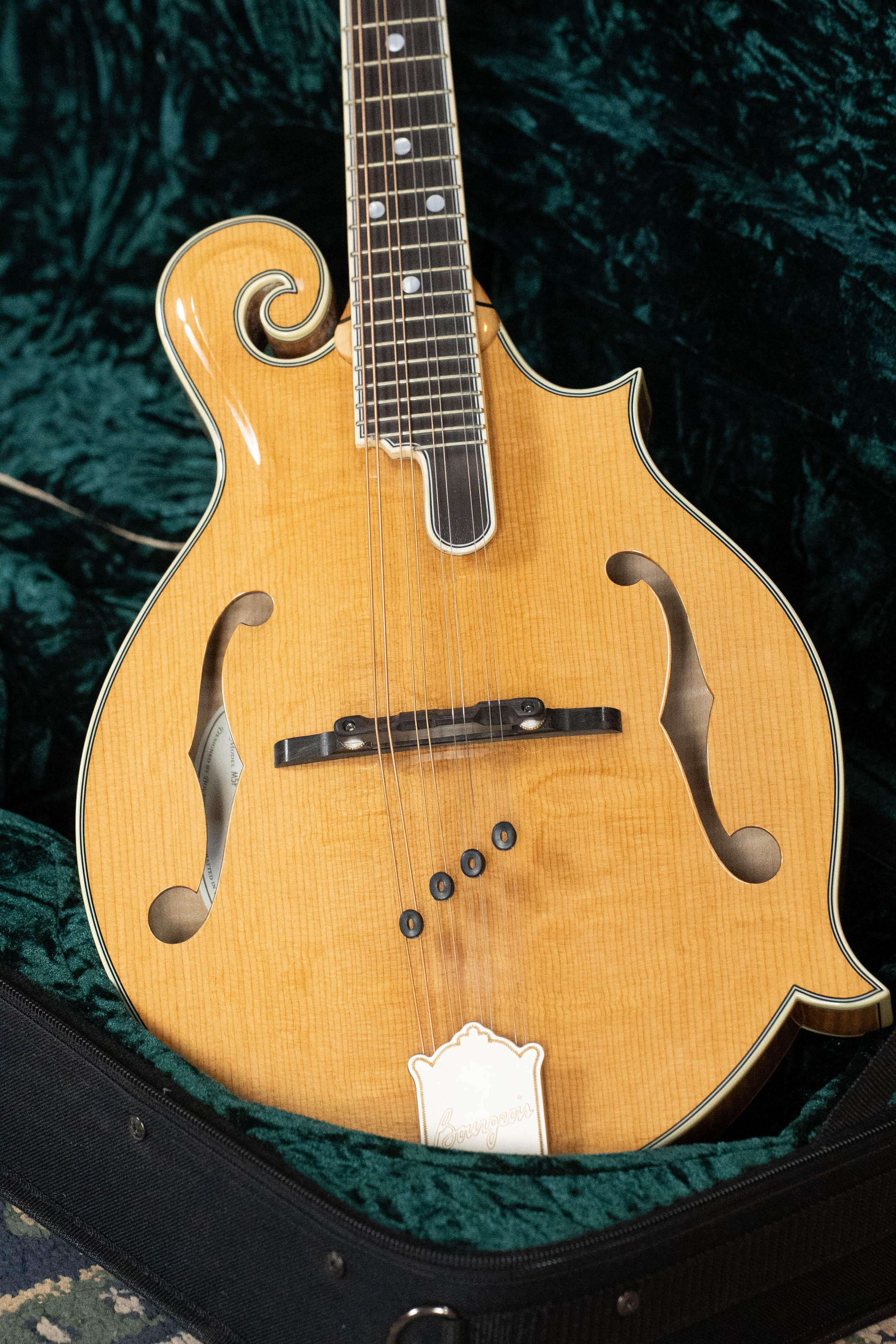 Bourgeois M5-F Aged-Tone Adirondack/Maple F-Style Mandolin #6127