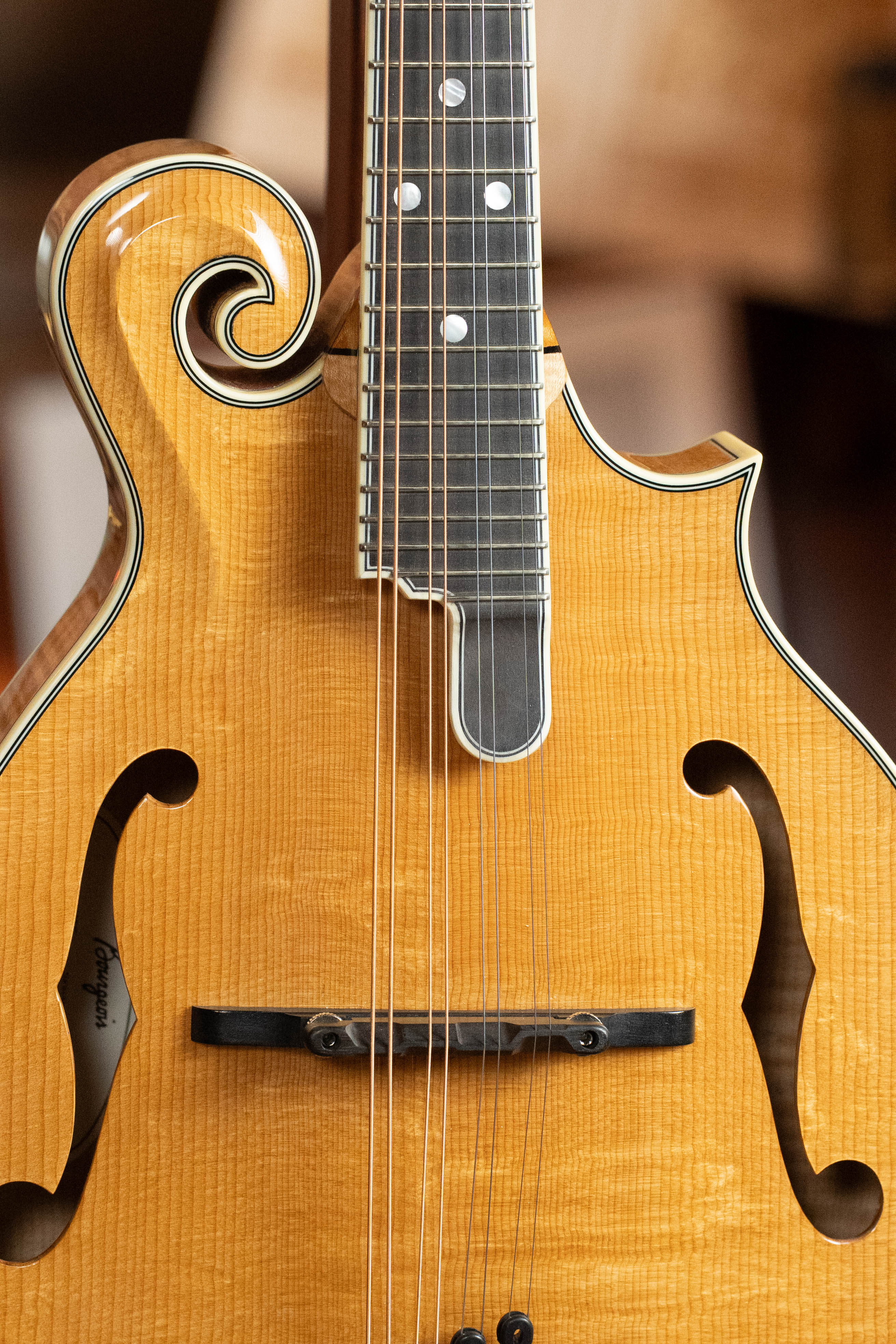 Bourgeois M5-F Aged-Tone Adirondack/Maple F-Style Mandolin #8111