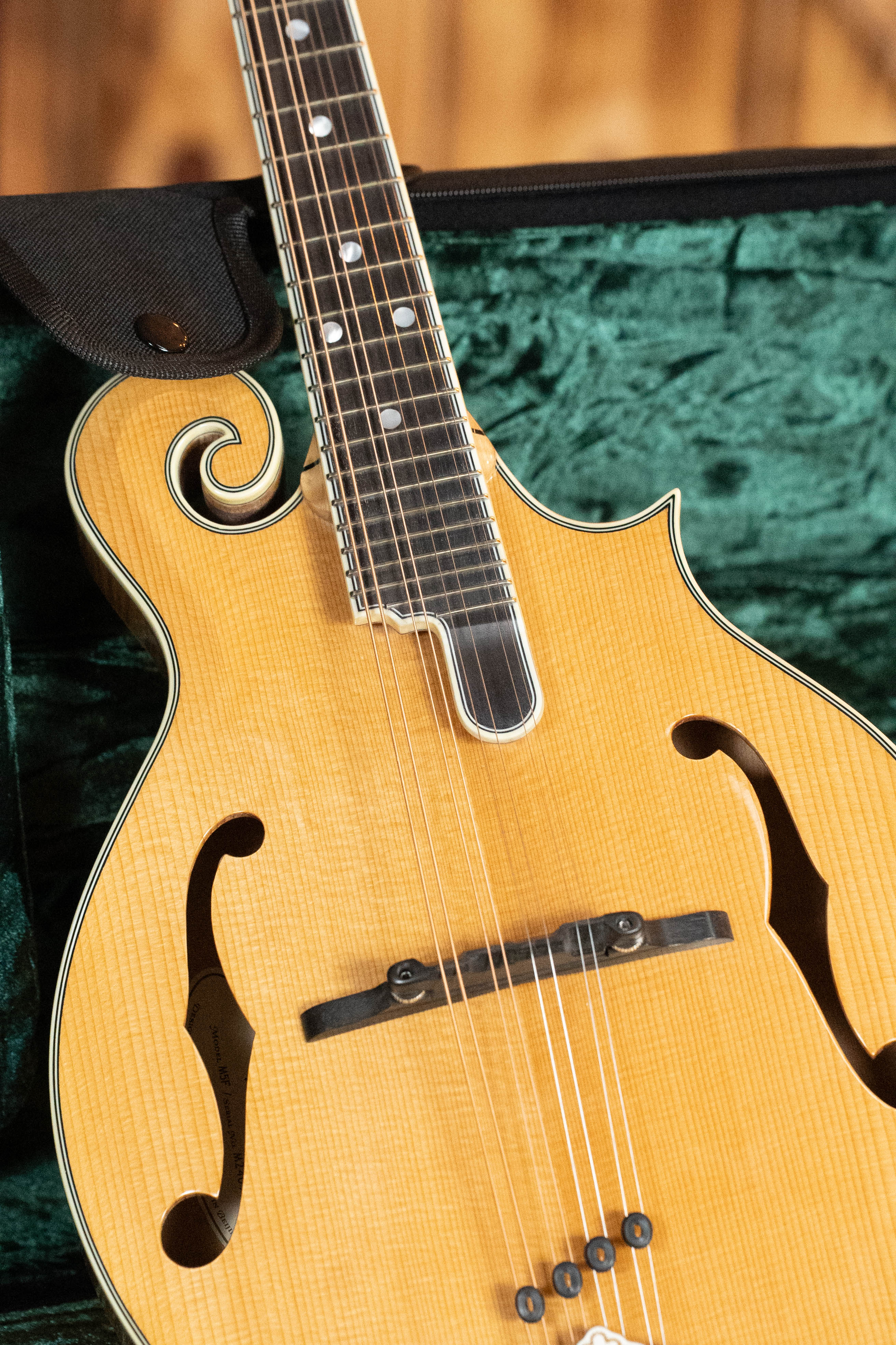 Bourgeois M5-F Aged-Tone Adirondack/Maple F-Style Mandolin #9017