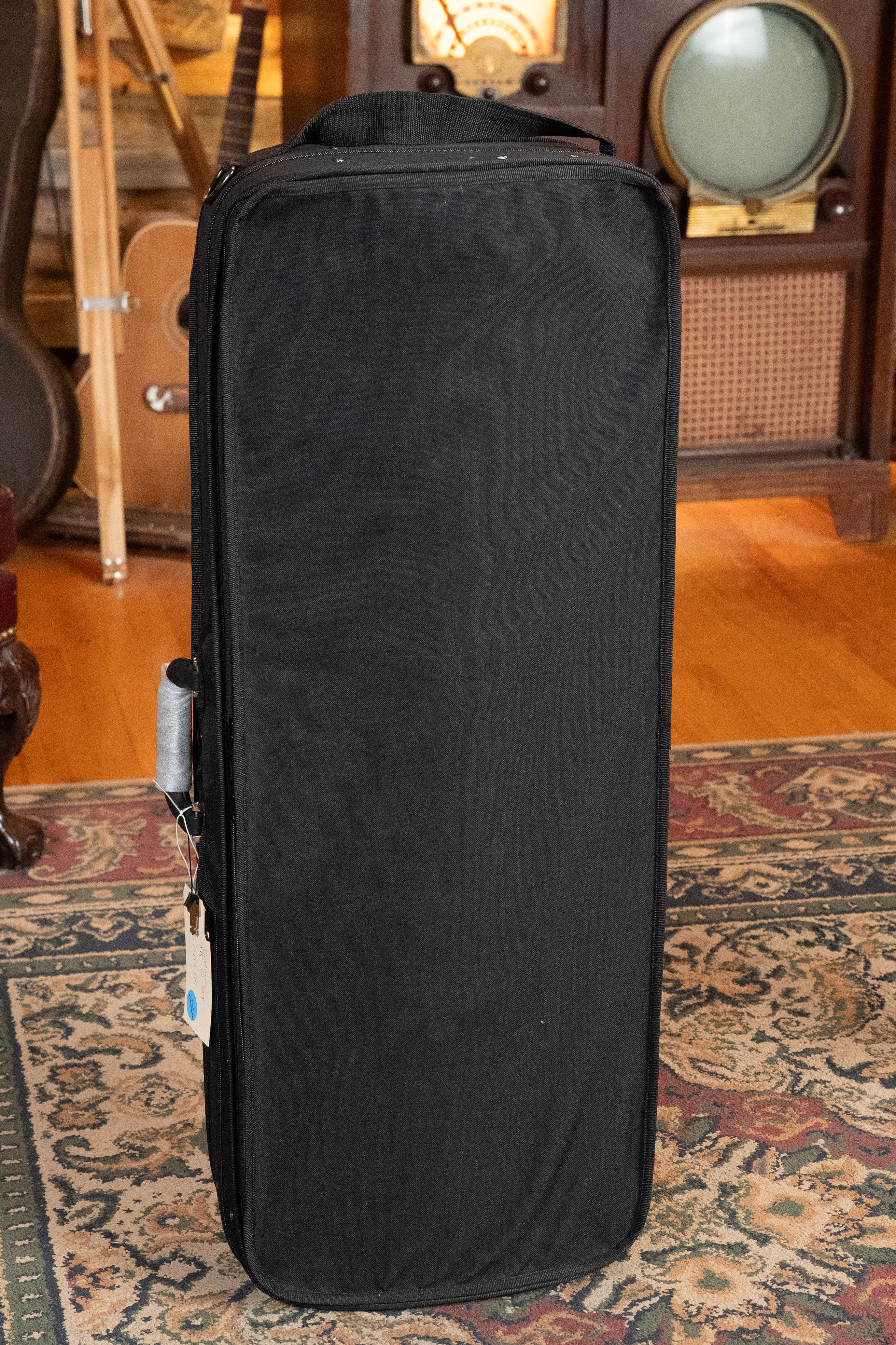 Bourgeois M5-O-BT Aged Tone Adirondack/European Curly Maple Black Octave Mandolin #2114