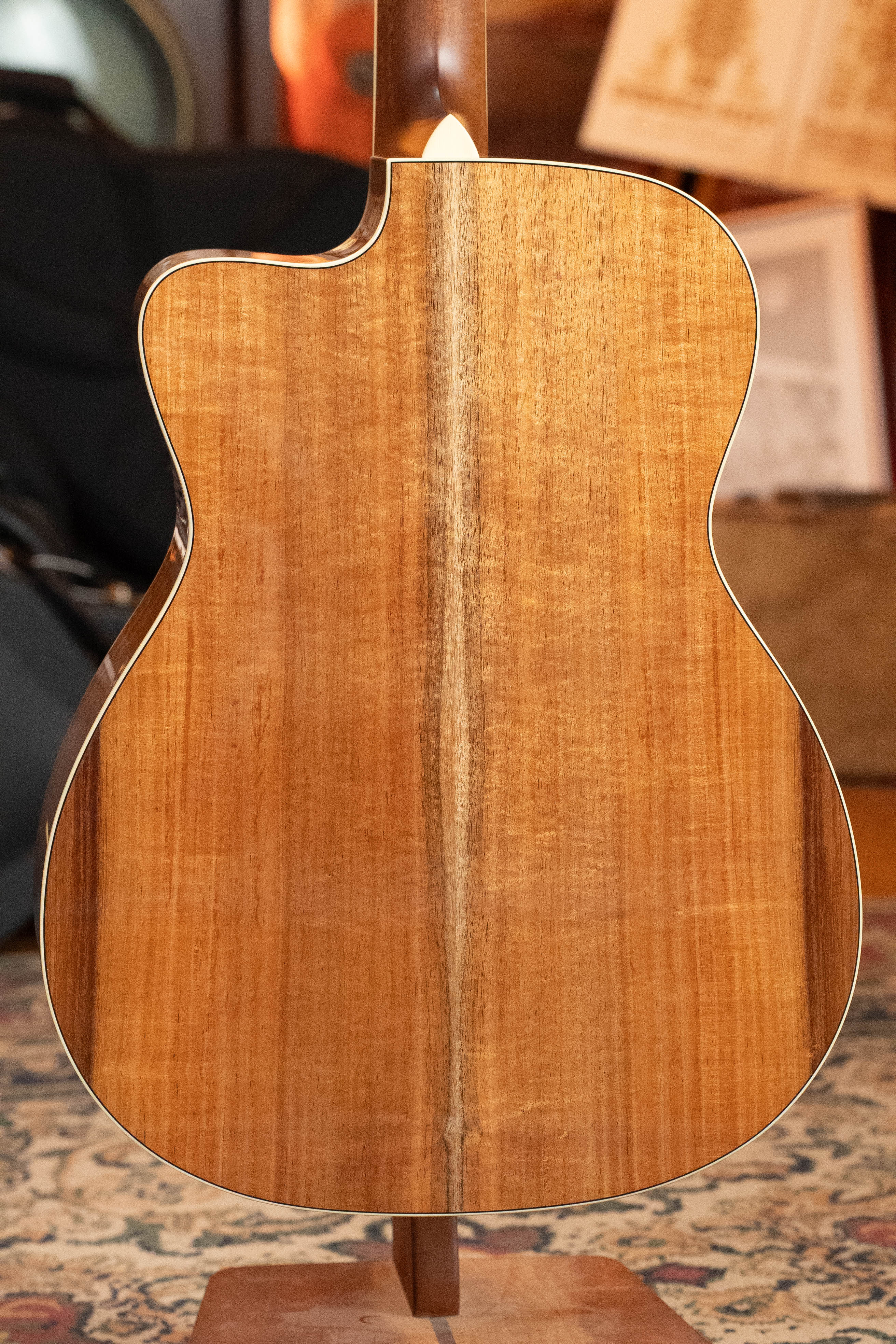 Bourgeois NAMM Launch Downeast Hawaiian Series All Koa Grand Auditorium Cutaway Acoustic Guitar #1276