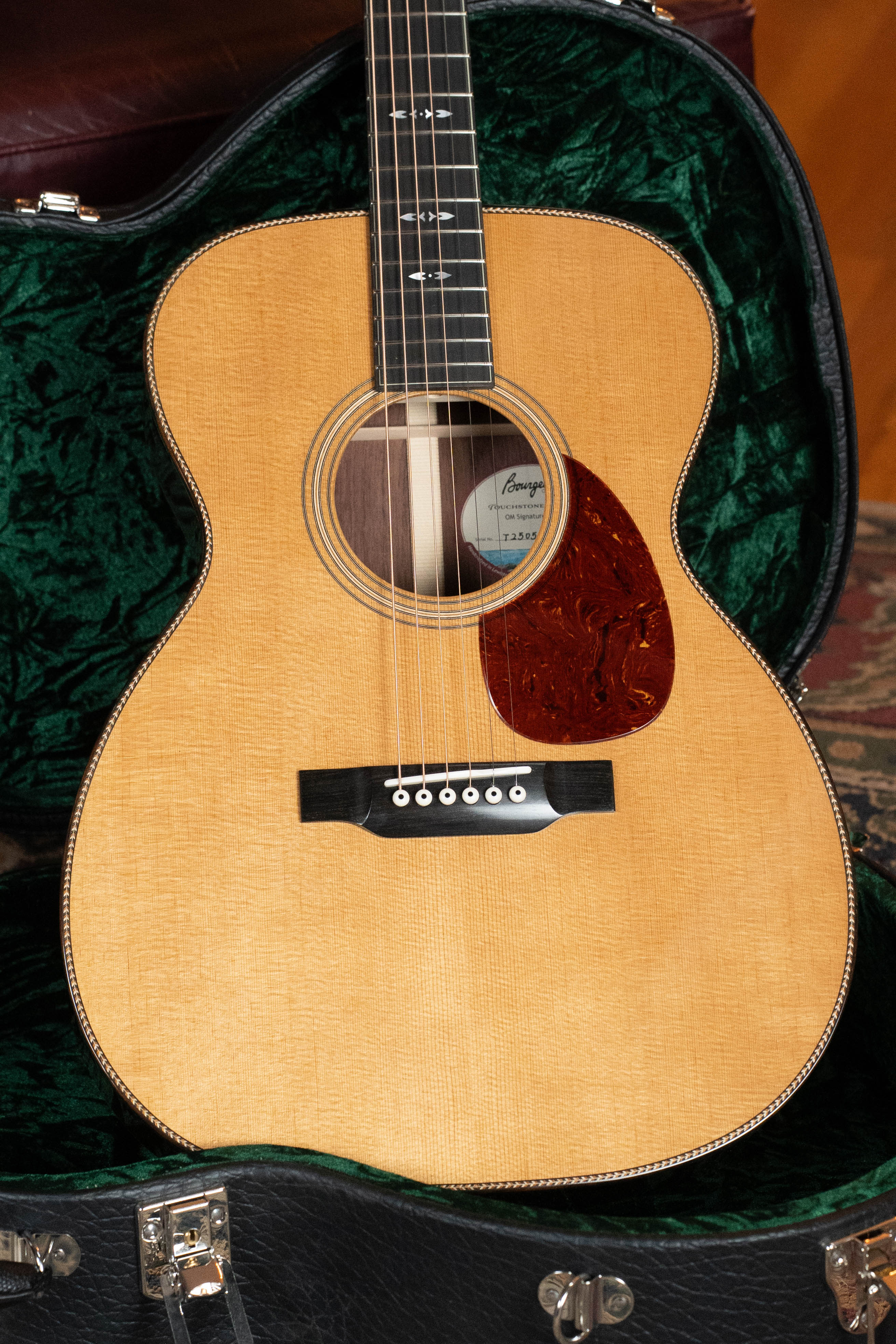 Bourgeois OM Touchstone Signature Torrefied Alaskan Sitka/Madagascar Rosewood Acoustic Guitar #5204