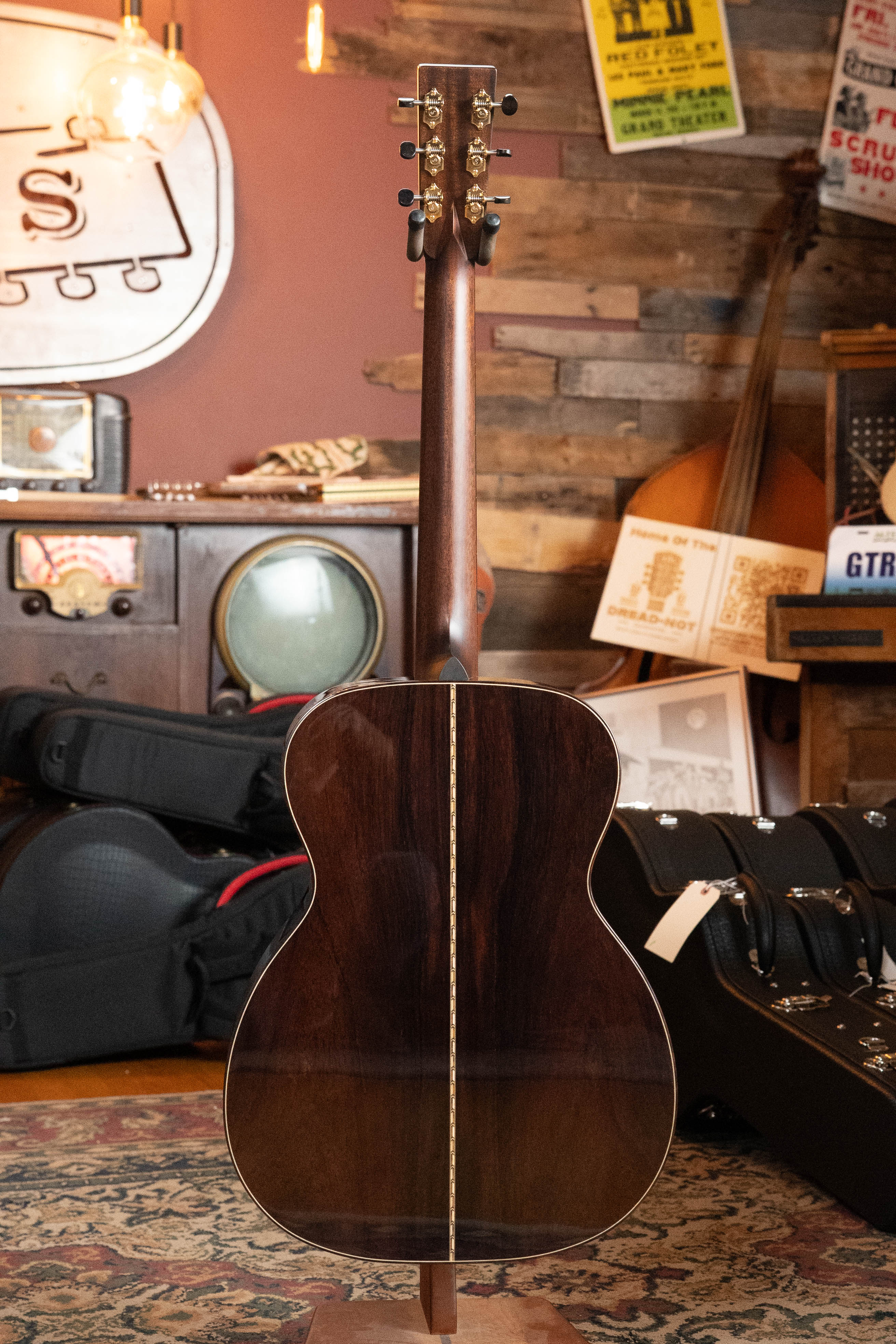 Bourgeois OM Touchstone Signature Torrefied Alaskan Sitka/Madagascar Rosewood Acoustic Guitar #7228