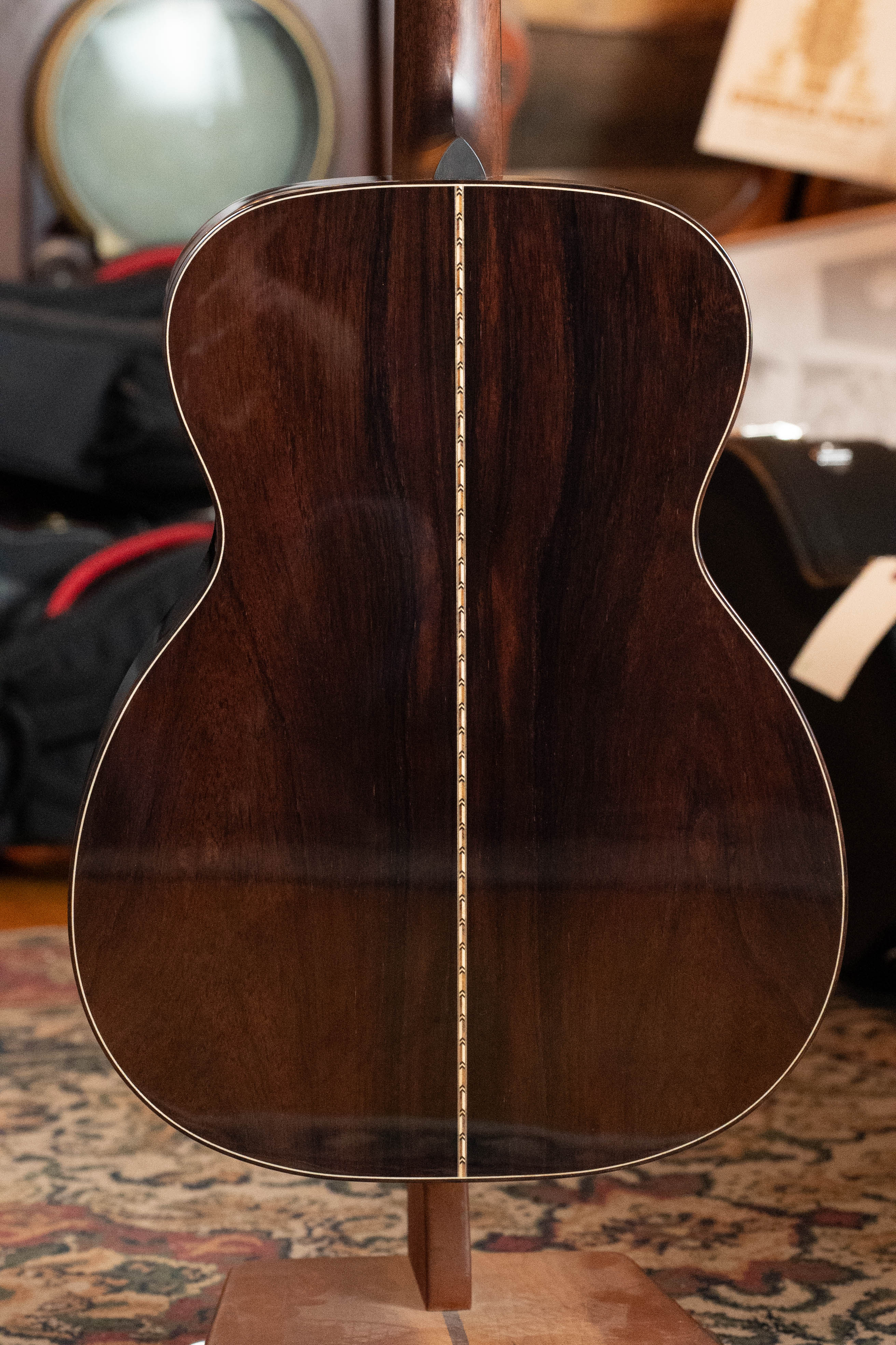 Bourgeois OM Touchstone Signature Torrefied Alaskan Sitka/Madagascar Rosewood Acoustic Guitar #7228