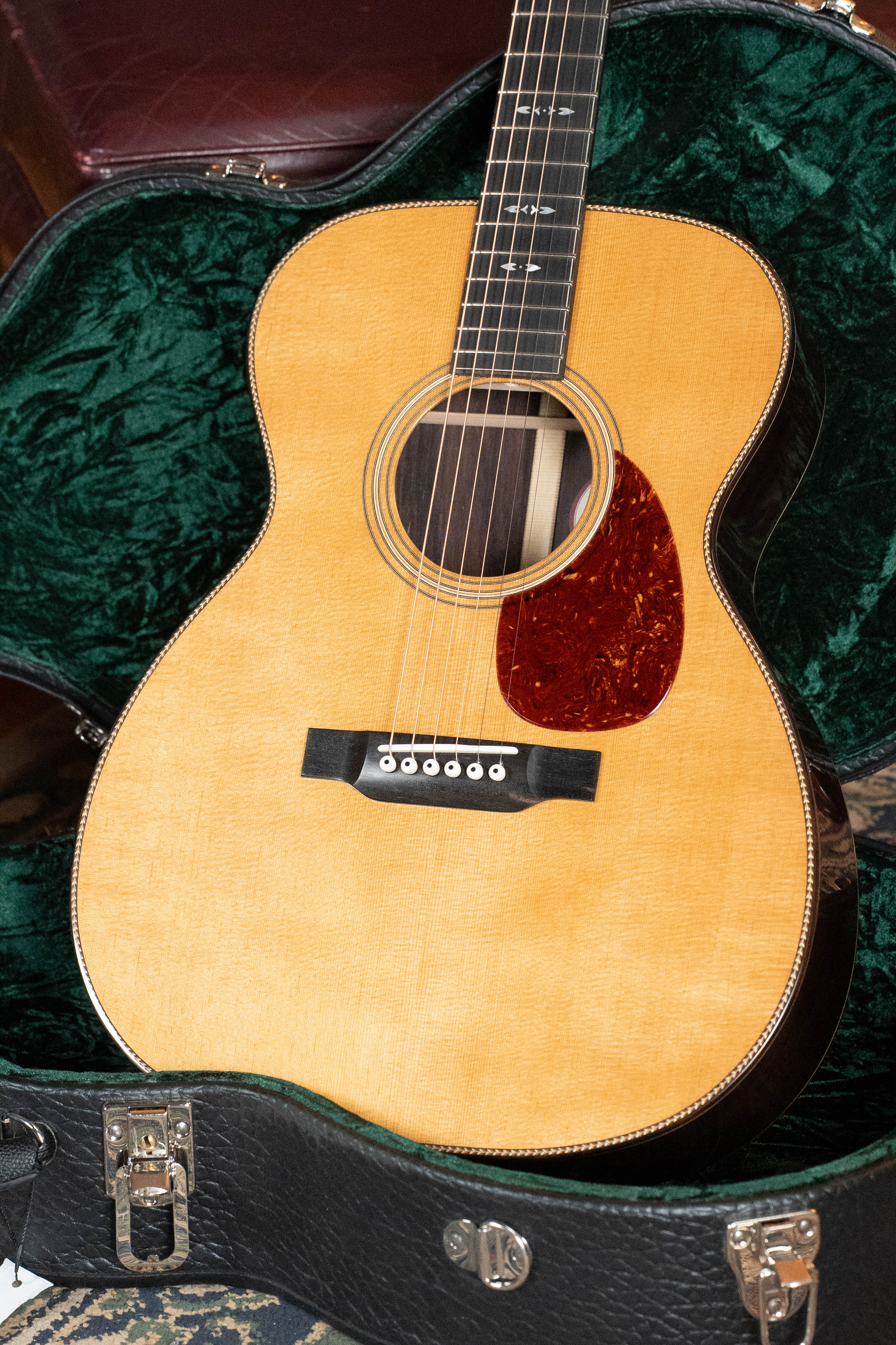 Bourgeois OM Touchstone Signature Torrefied Alaskan Sitka/Madagascar Rosewood Acoustic Guitar #7228