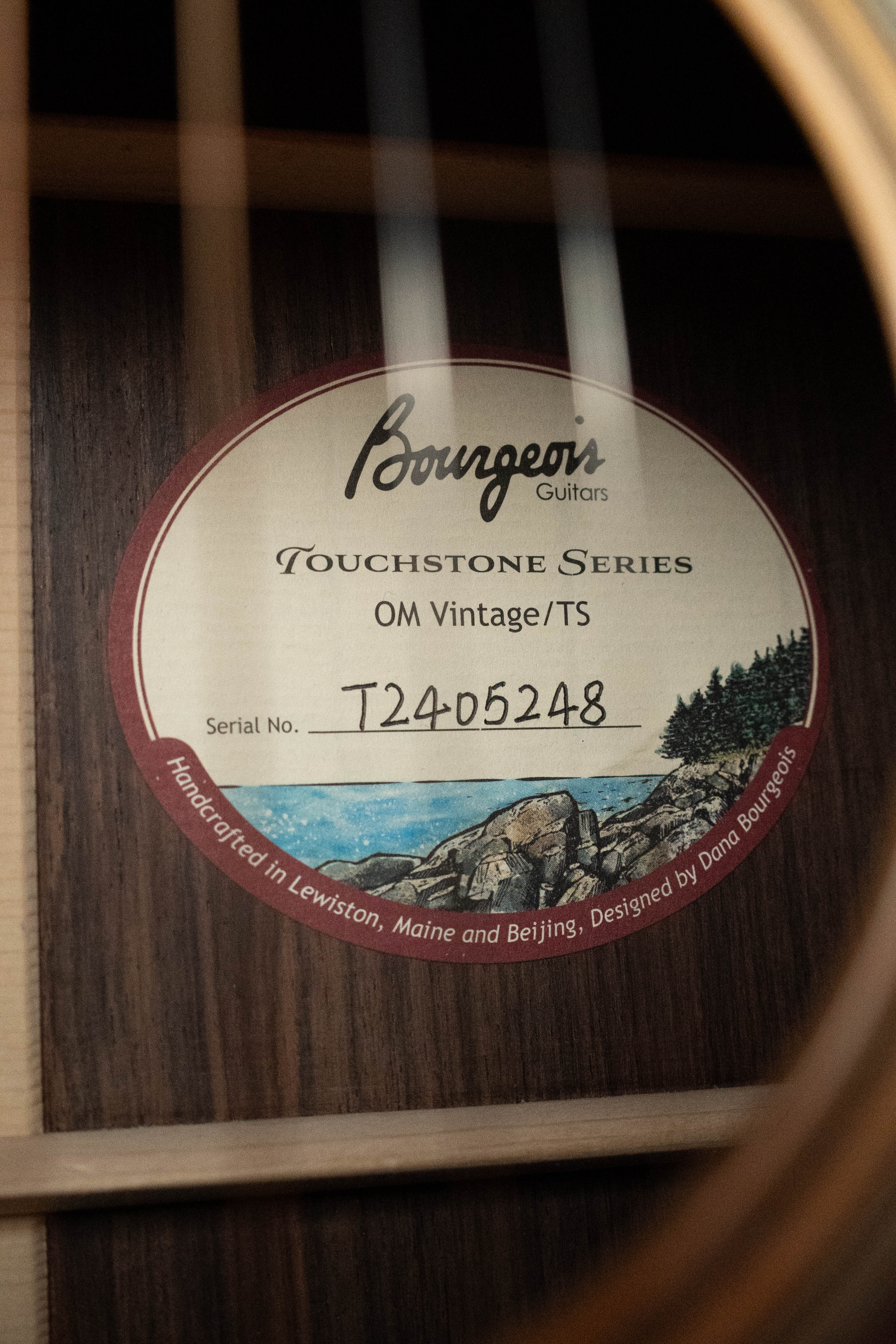 Bourgeois OM Vintage/TS Touchstone Series Orchestra Model Acoustic Guitar #5248