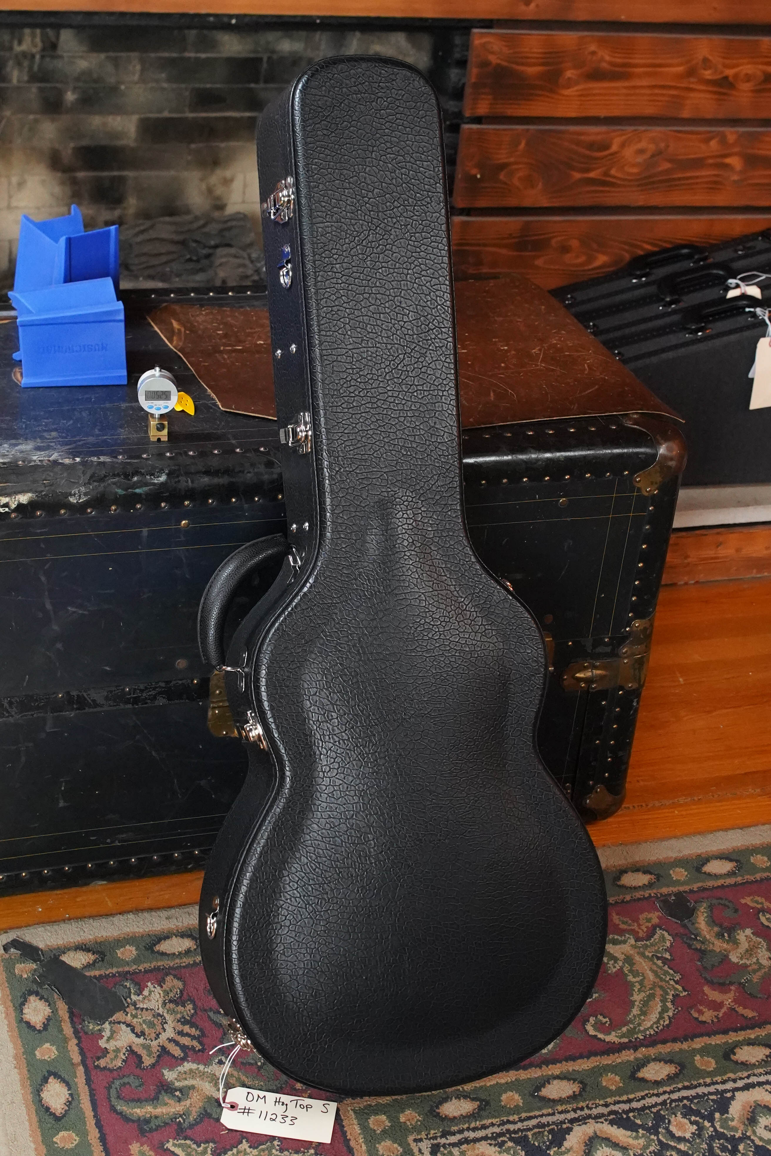 Bourgeois PSHT-OM-S Professional Series Hog Top All Mahogany Satin Finish Orchestra Model Acoustic Guitar #1233