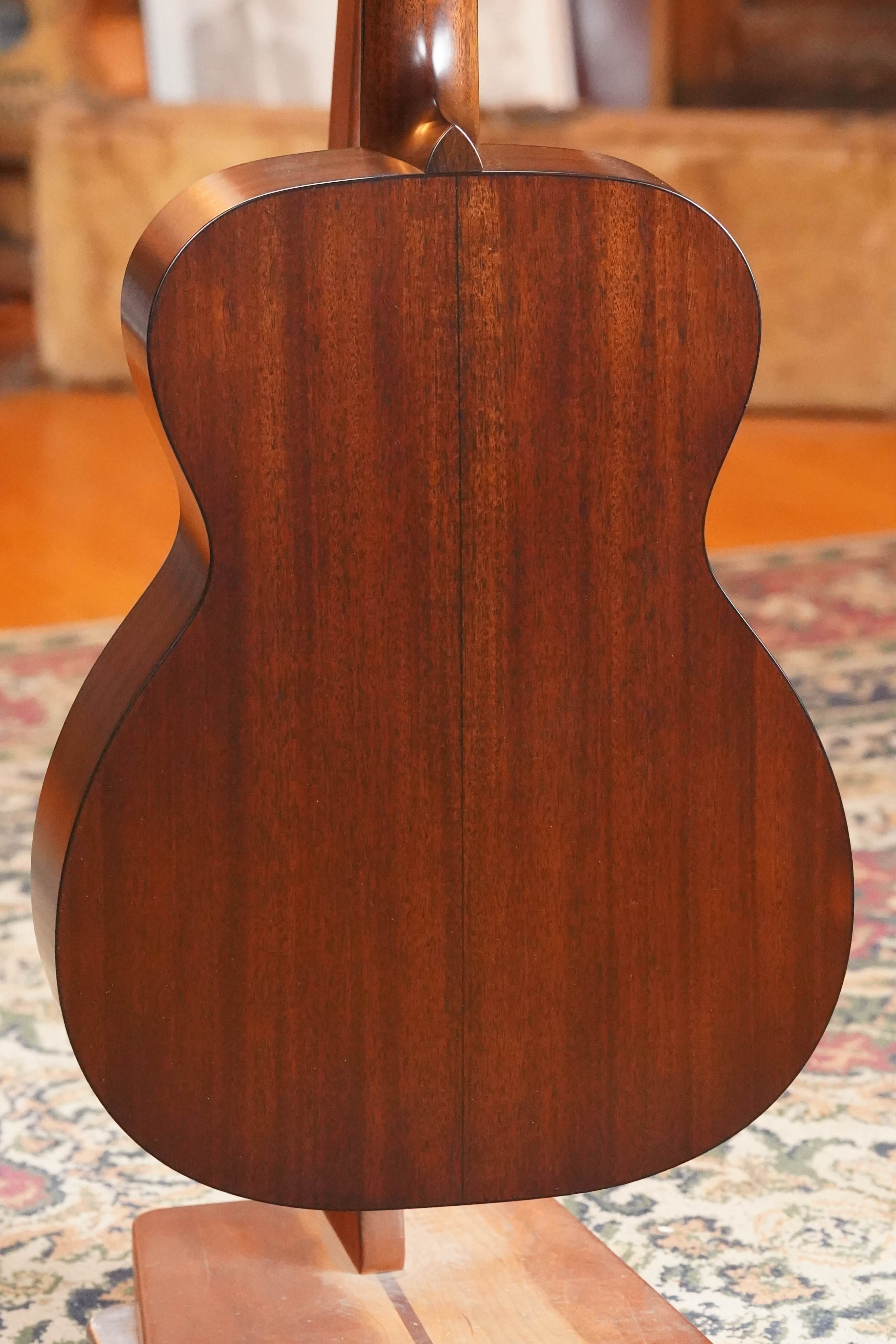 Bourgeois PSHT-OM-S Professional Series Hog Top All Mahogany Satin Finish Orchestra Model Acoustic Guitar #1233