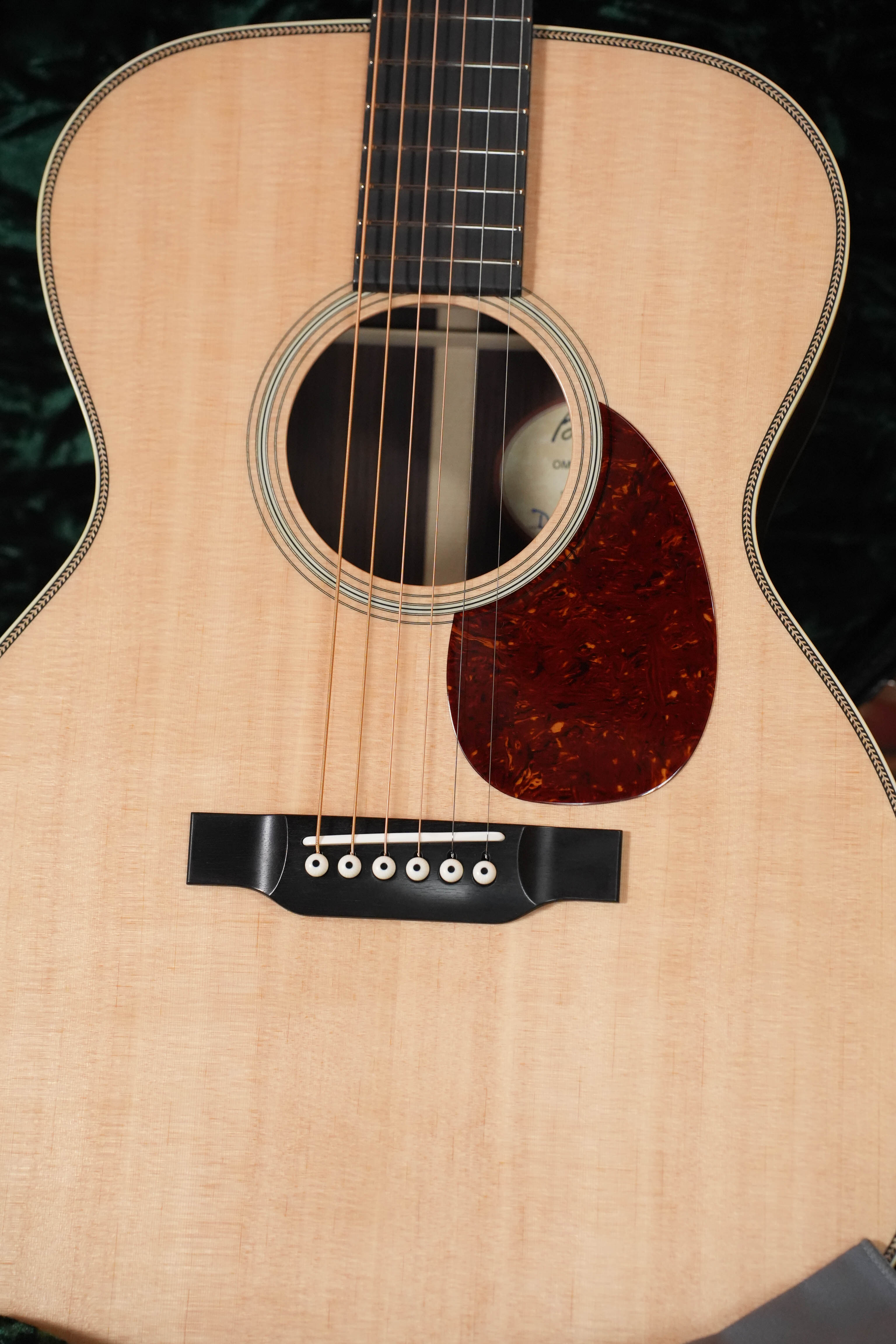 Bourgeois Professional Series Sitka/Rosewood Satin OM Vintage Acoustic Guitar #1307