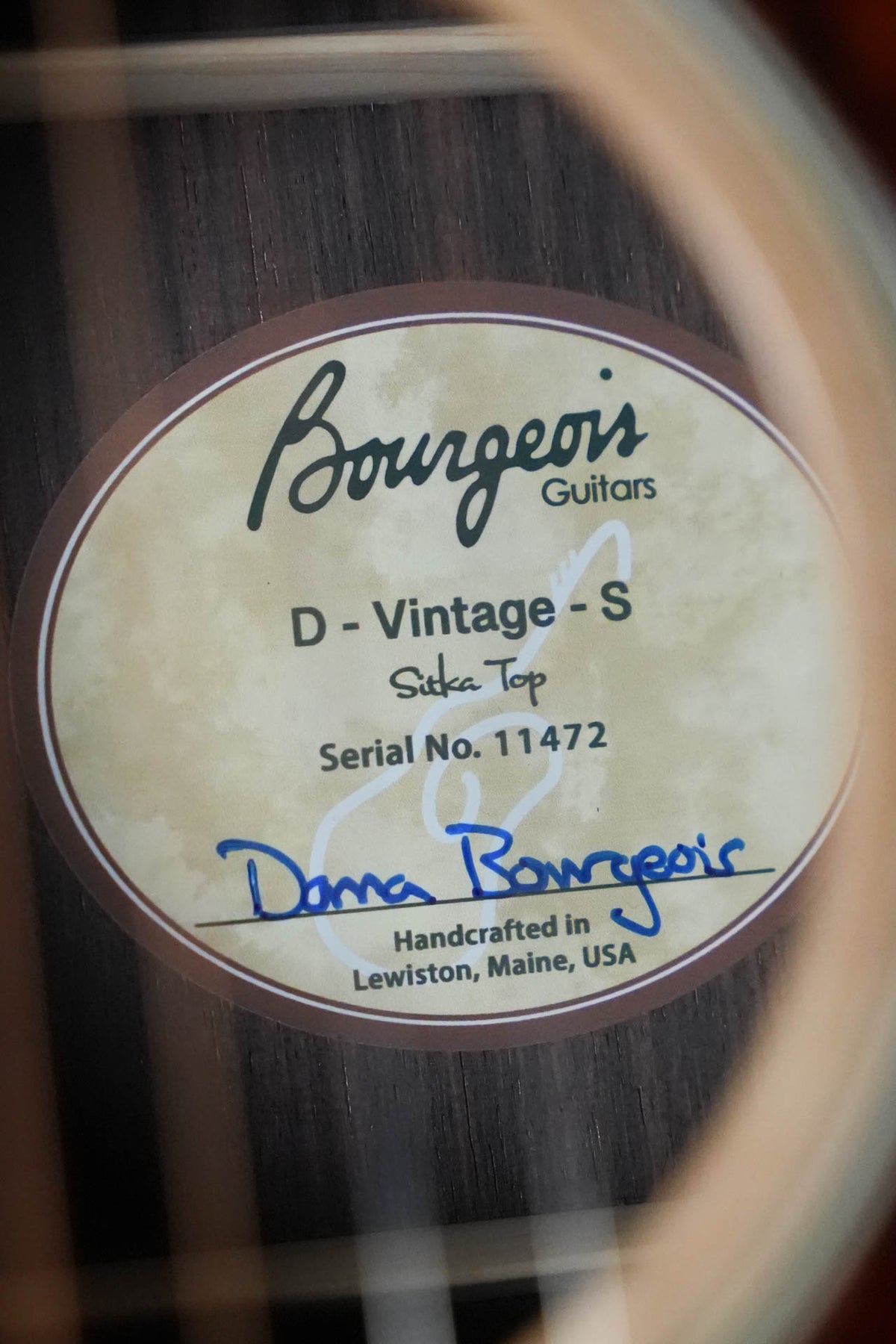 Bourgeois Professional Series Vintage Satin Dreadnought Acoustic Guitar #1472