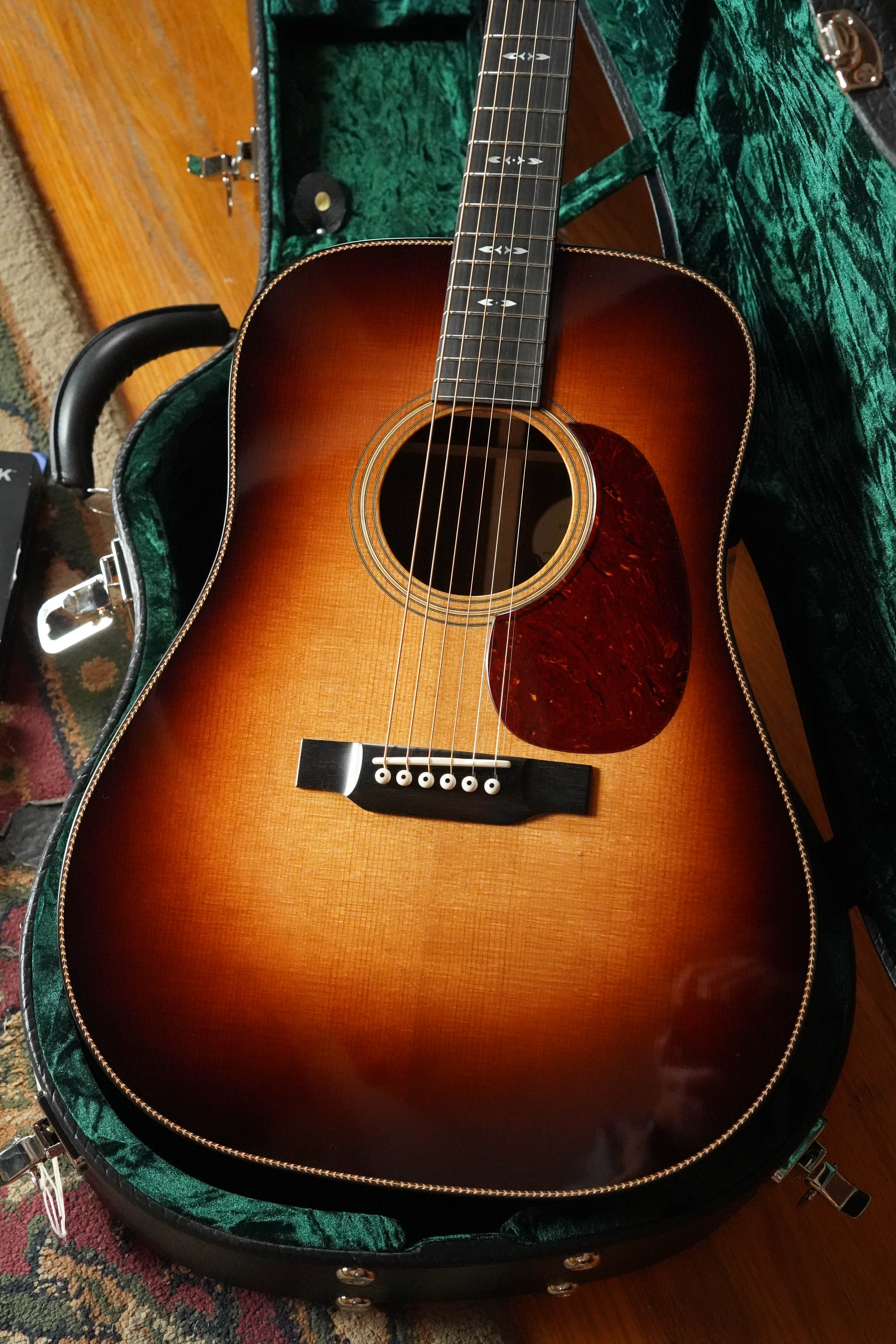 Bourgeois Signature Touchstone Series Sunburst Dreadnought Acoustic Guitar #1291
