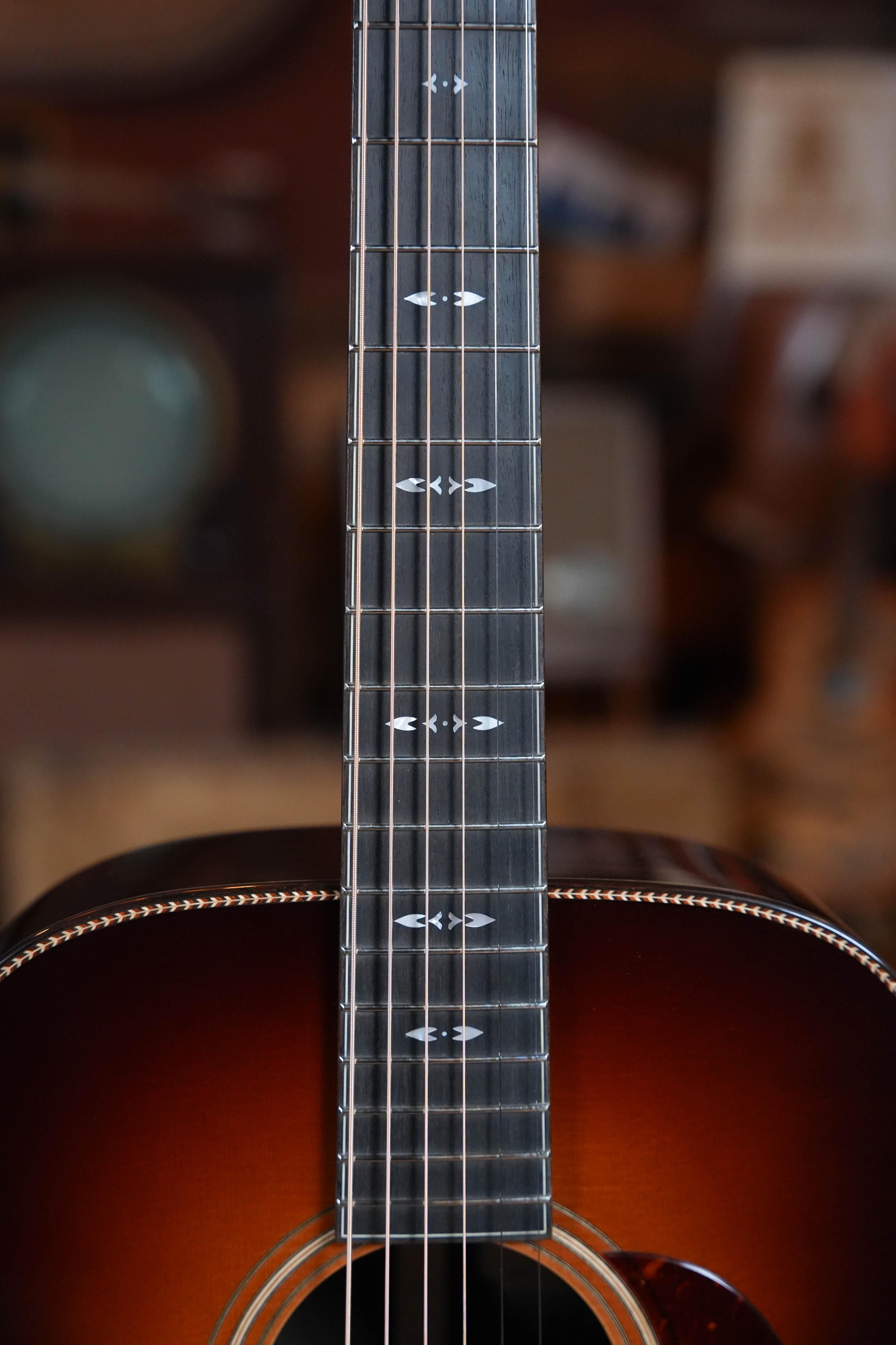 Bourgeois Signature Touchstone Series Sunburst Dreadnought Acoustic Guitar #6255