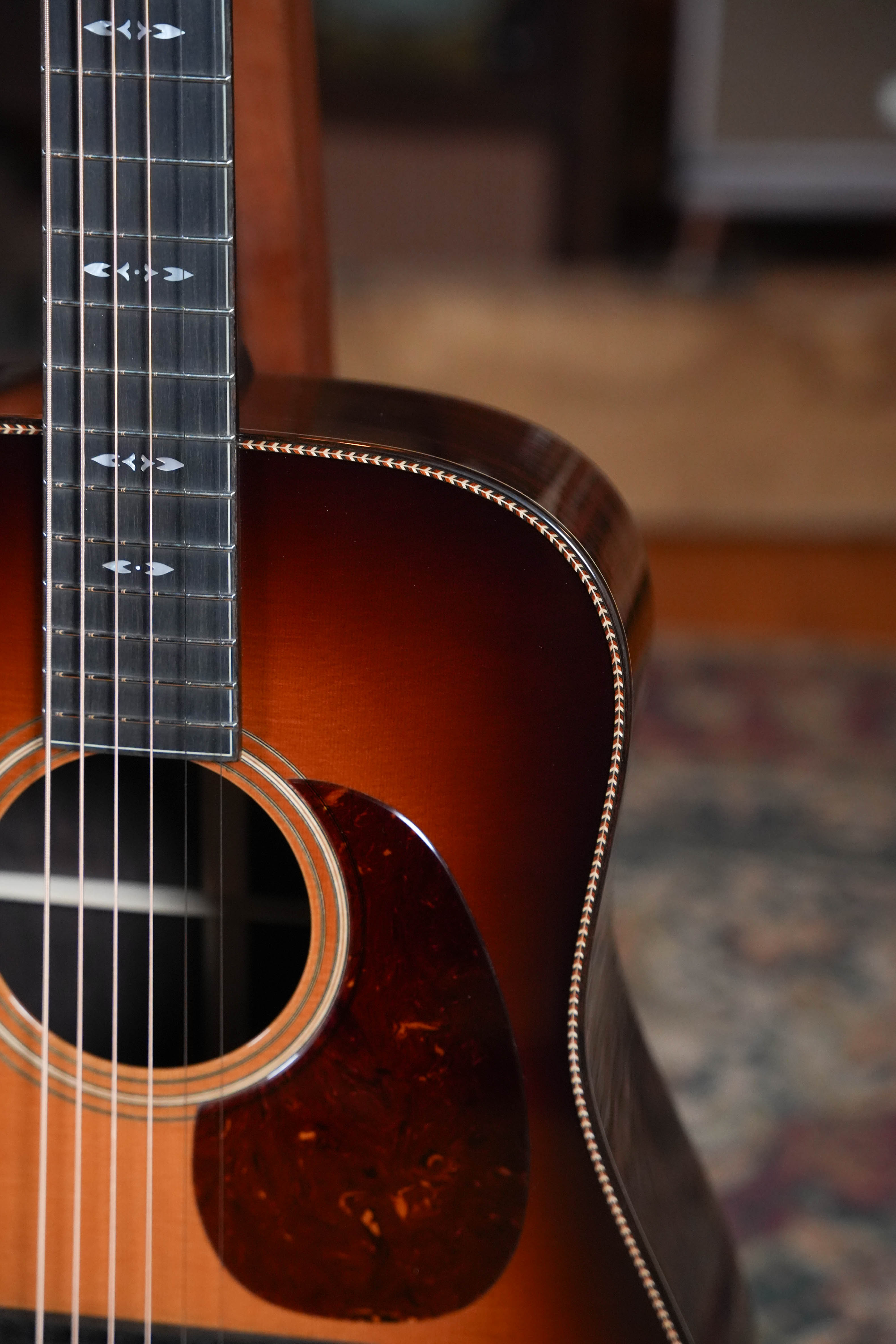 Bourgeois Signature Touchstone Series Sunburst Dreadnought Acoustic Guitar #6255