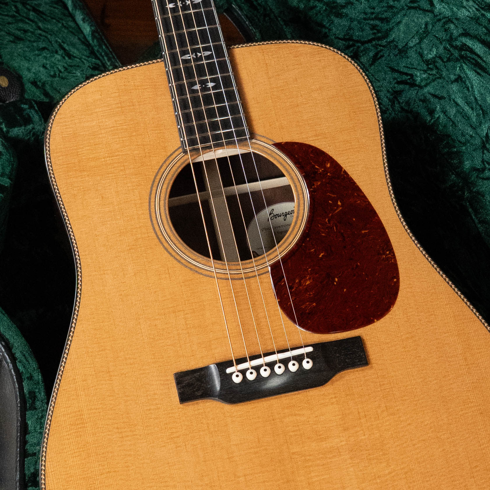 Bourgeois Signature Touchstone Series Torrefied Sitka/Mahogany Dreadnought Acoustic Guitar #5242