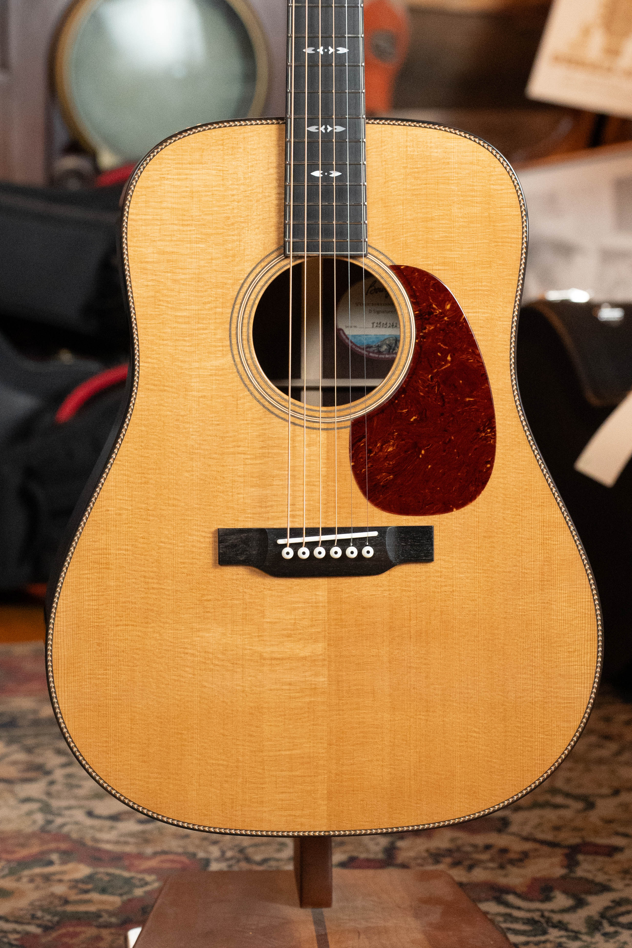 Bourgeois Signature Touchstone Series Torrefied Sitka/Mahogany Dreadnought Acoustic Guitar #5242
