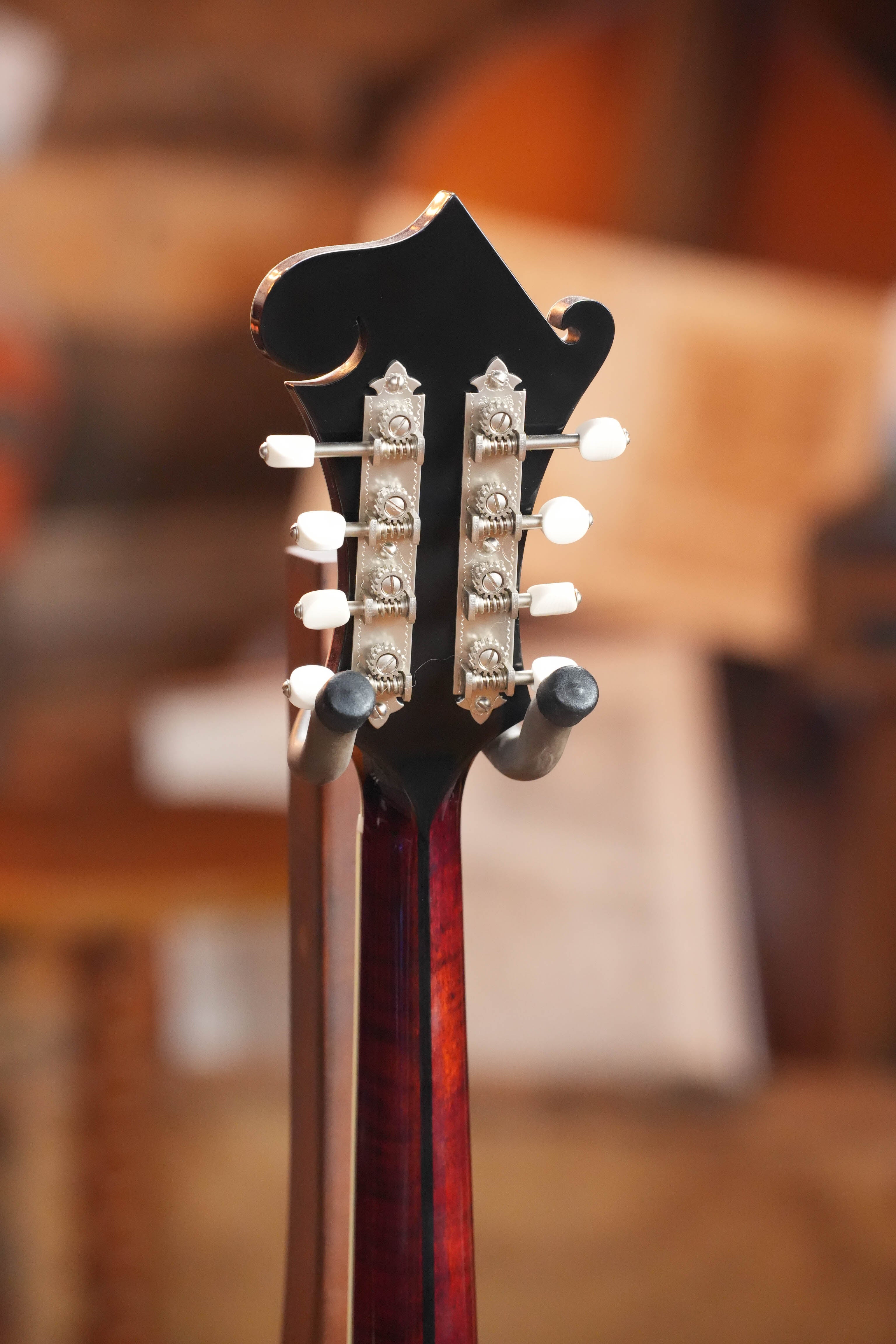 Bourgeois TAS Exclusive M5-F-CR Aged-Tone Adirondack/Maple Cordovan Red F-Style Mandolin #2140