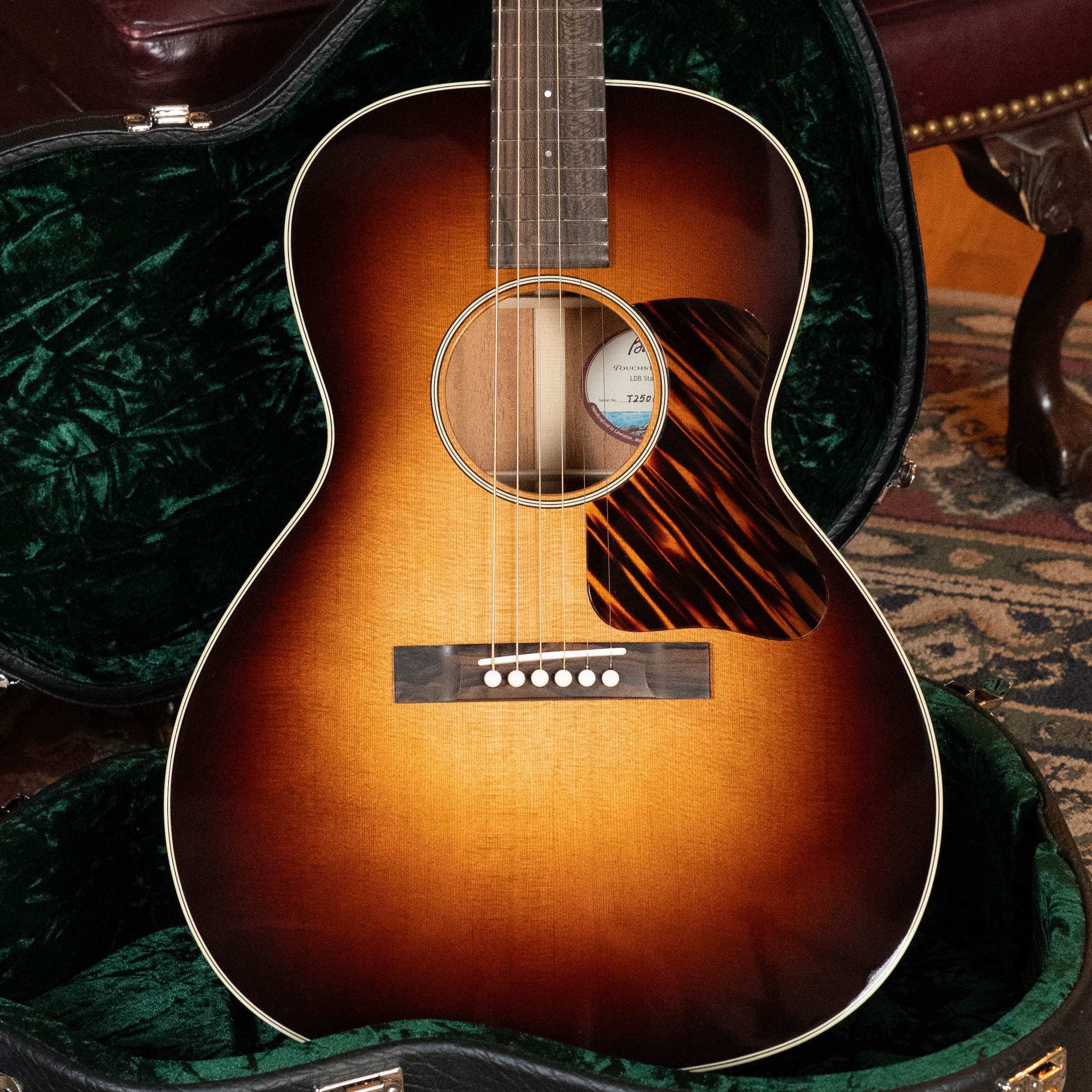Bourgeois The Standard LDBS/TS Touchstone Series Torrefied Sitka/Mahogany OO Sunburst Acoustic Guitar #6218