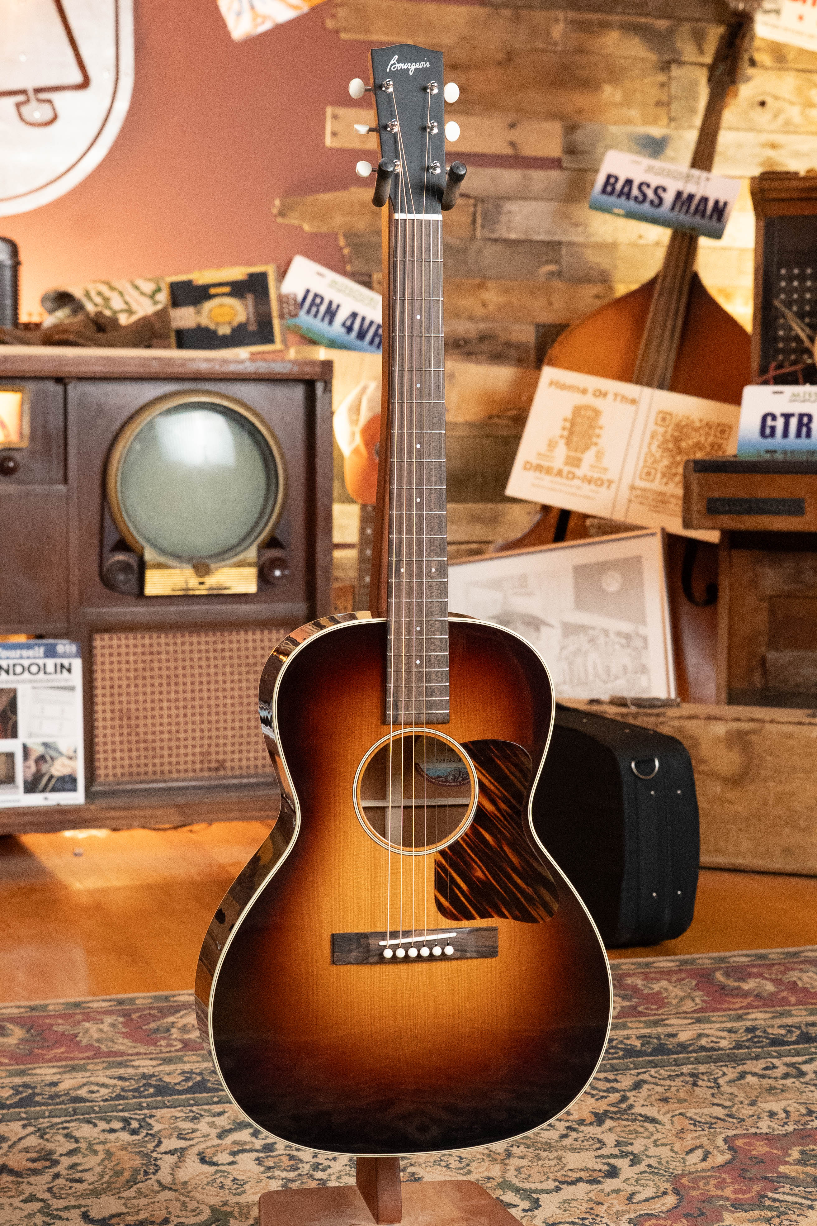 Bourgeois The Standard LDBS/TS Touchstone Series Torrefied Sitka/Mahogany OO Sunburst Acoustic Guitar #6218