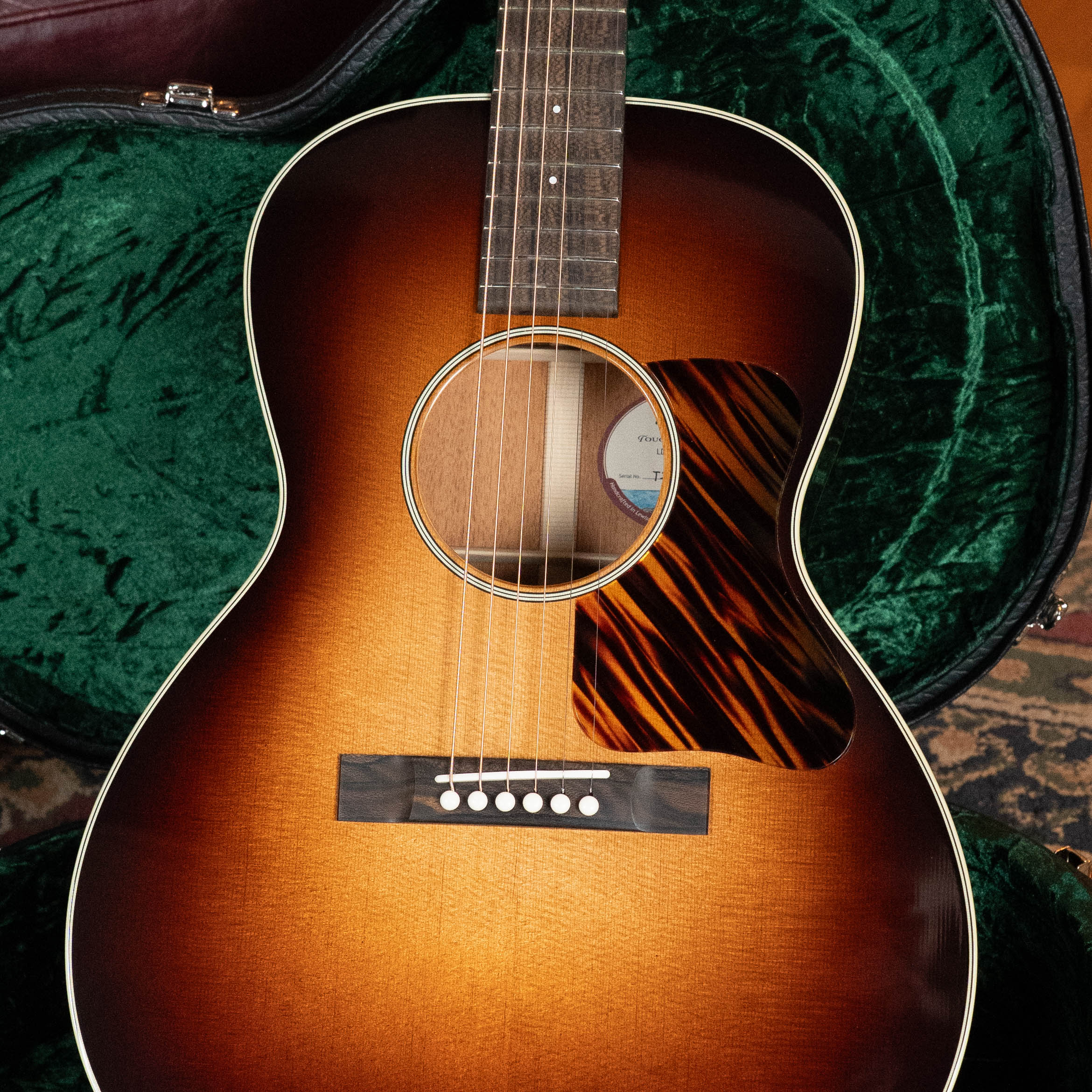 Bourgeois The Standard LDBS/TS Touchstone Series Torrefied Sitka/Mahogany OO Sunburst Acoustic Guitar #7204