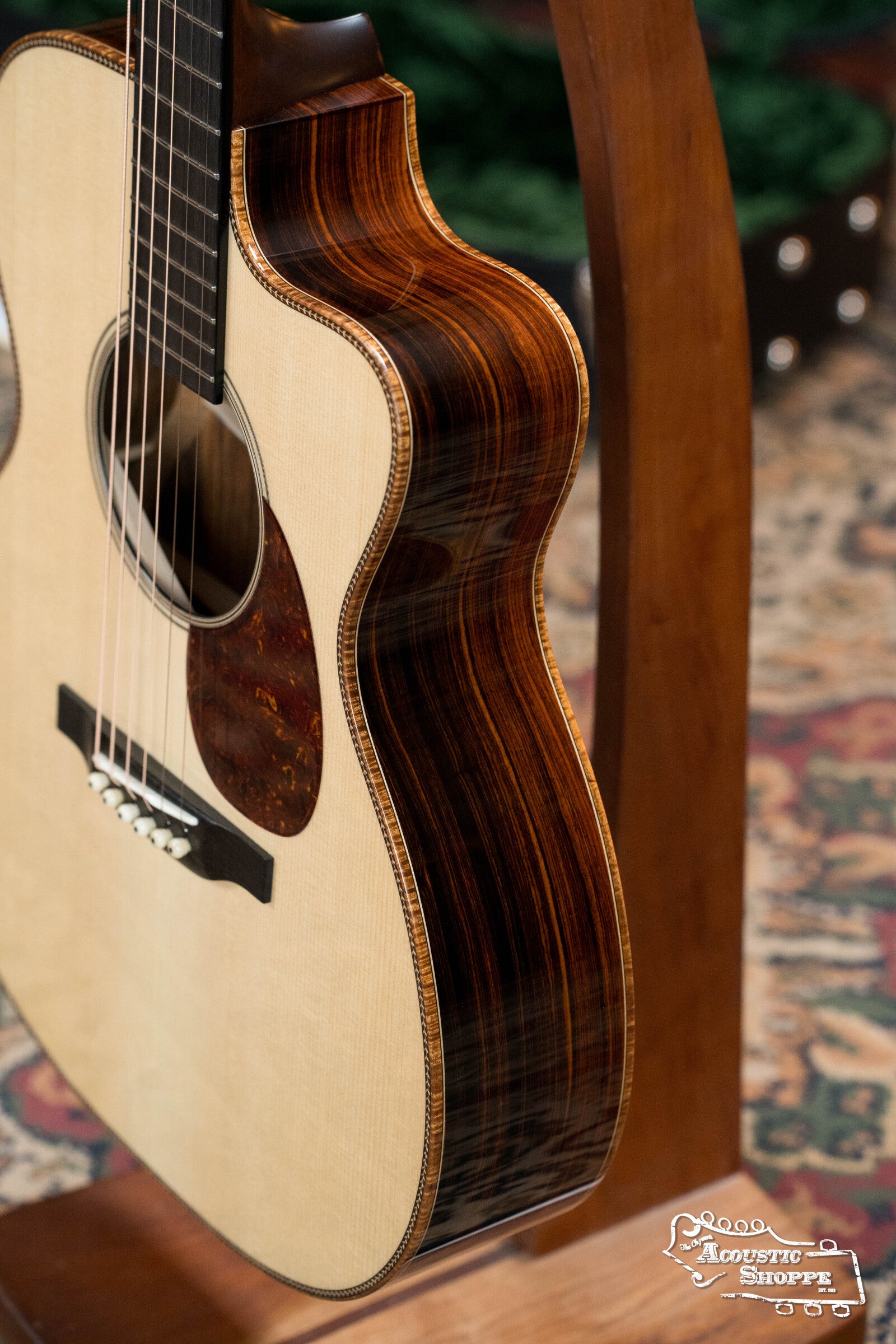 Bourgeois *Custom* Build LSDBS-OM Dana Bourgeois Signature Adirondack/Cocobolo Orchestra Model Cutaway Acoustic Guitar