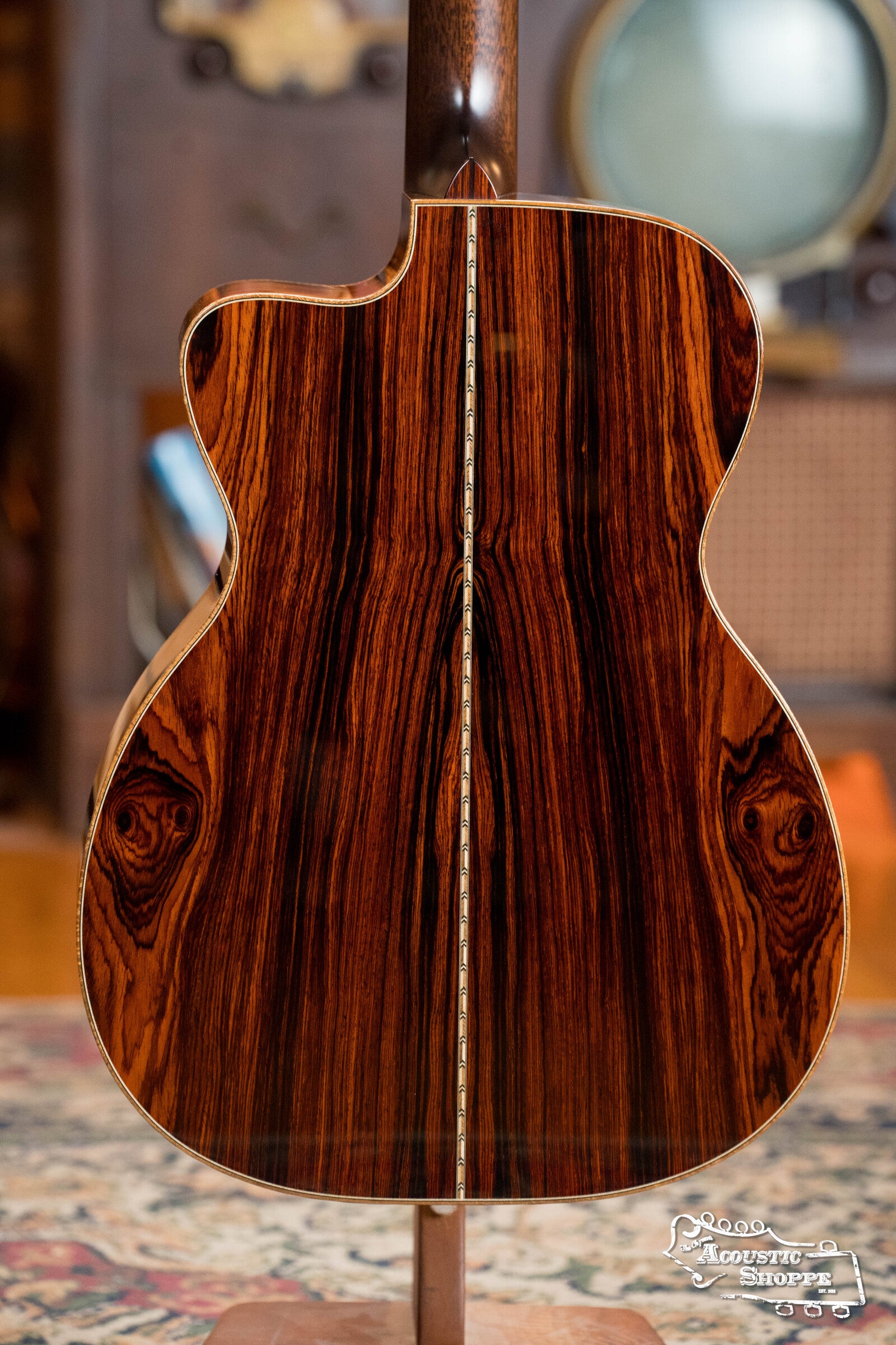 Bourgeois *Custom* Build LSDBS-OM Dana Bourgeois Signature Adirondack/Cocobolo Orchestra Model Cutaway Acoustic Guitar