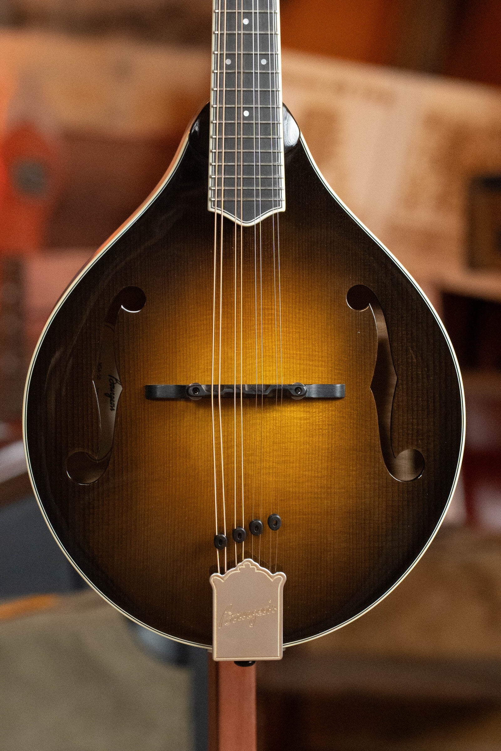 Bourgeois M5-A-SB Aged-Tone Adirondack/Maple Sunburst A-Style Mandolin #9101