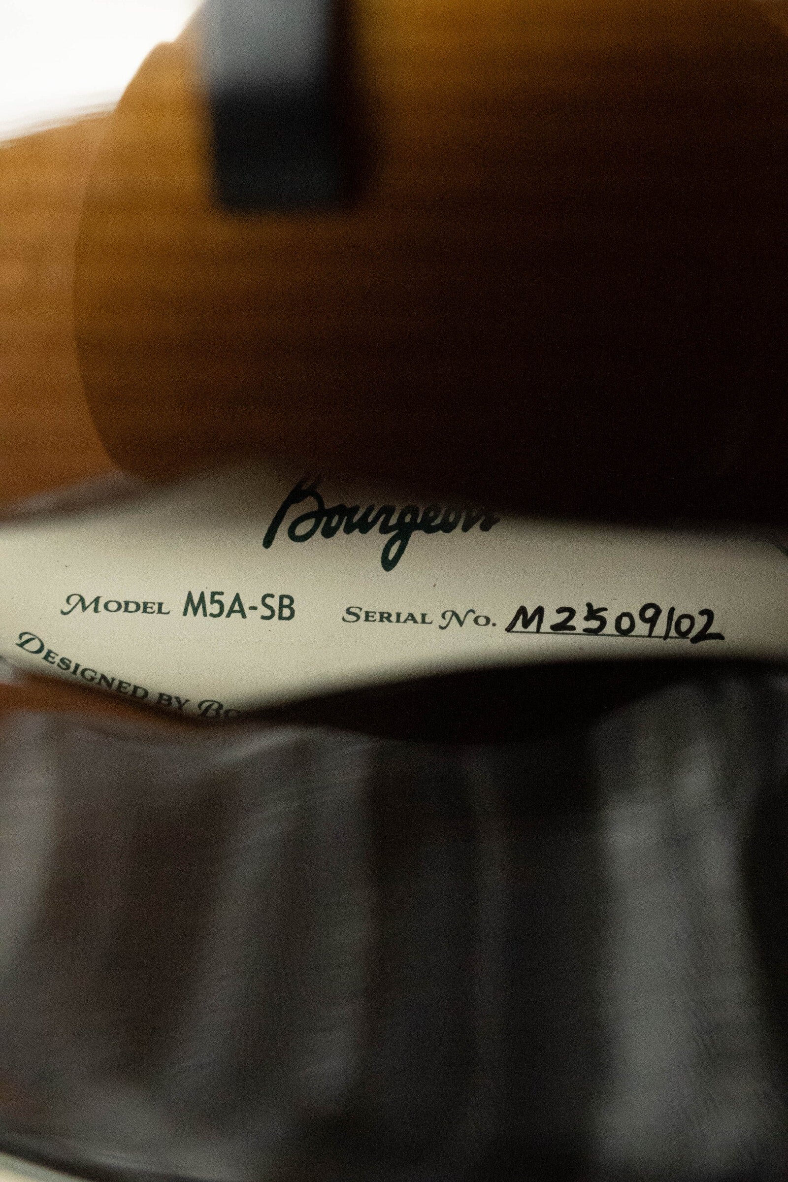 Bourgeois M5-A-SB Aged-Tone Adirondack/Maple Sunburst A-Style Mandolin #9102